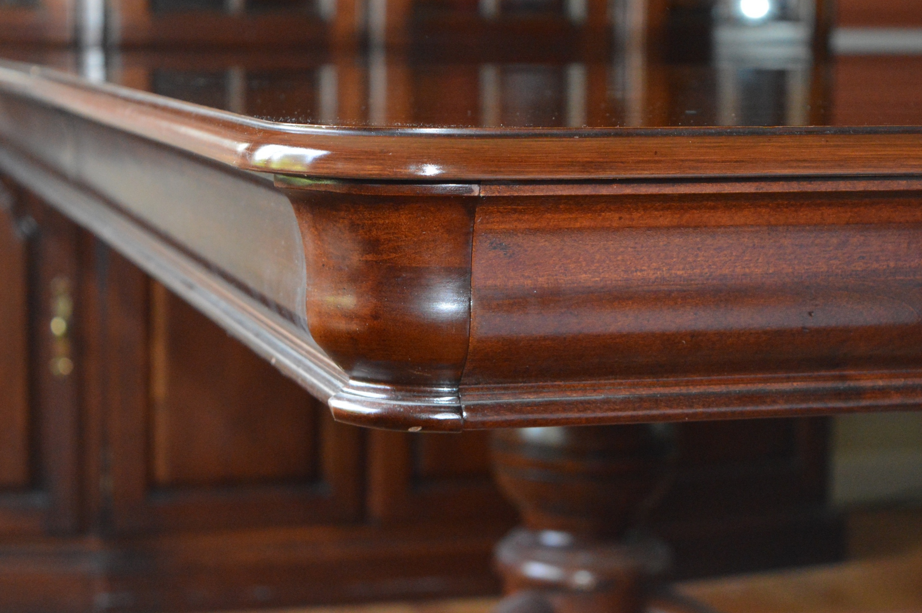 Dining Table and Eight Chairs