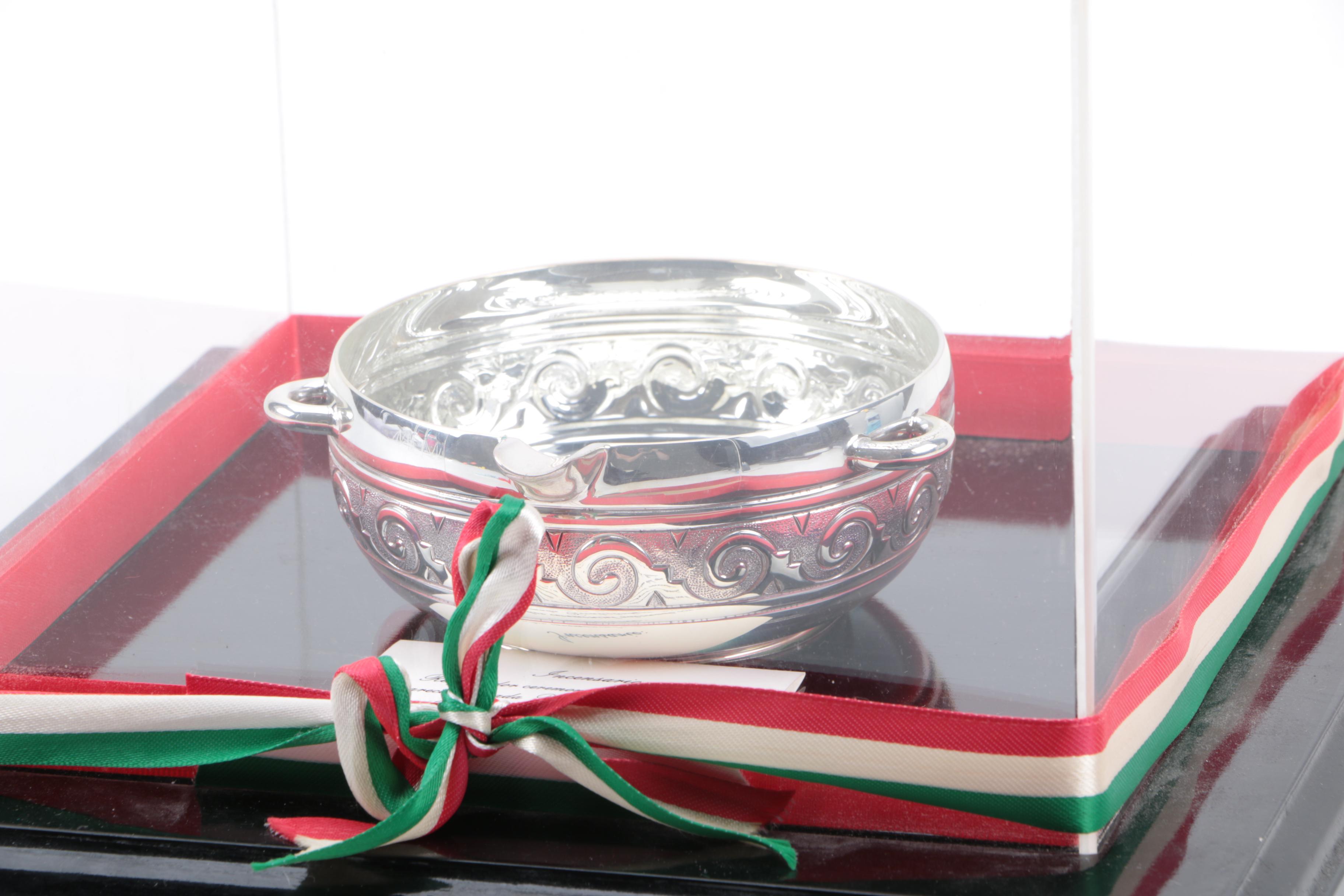 Vintage Sterling Silver Censer Gifted to Brent Snowcroft