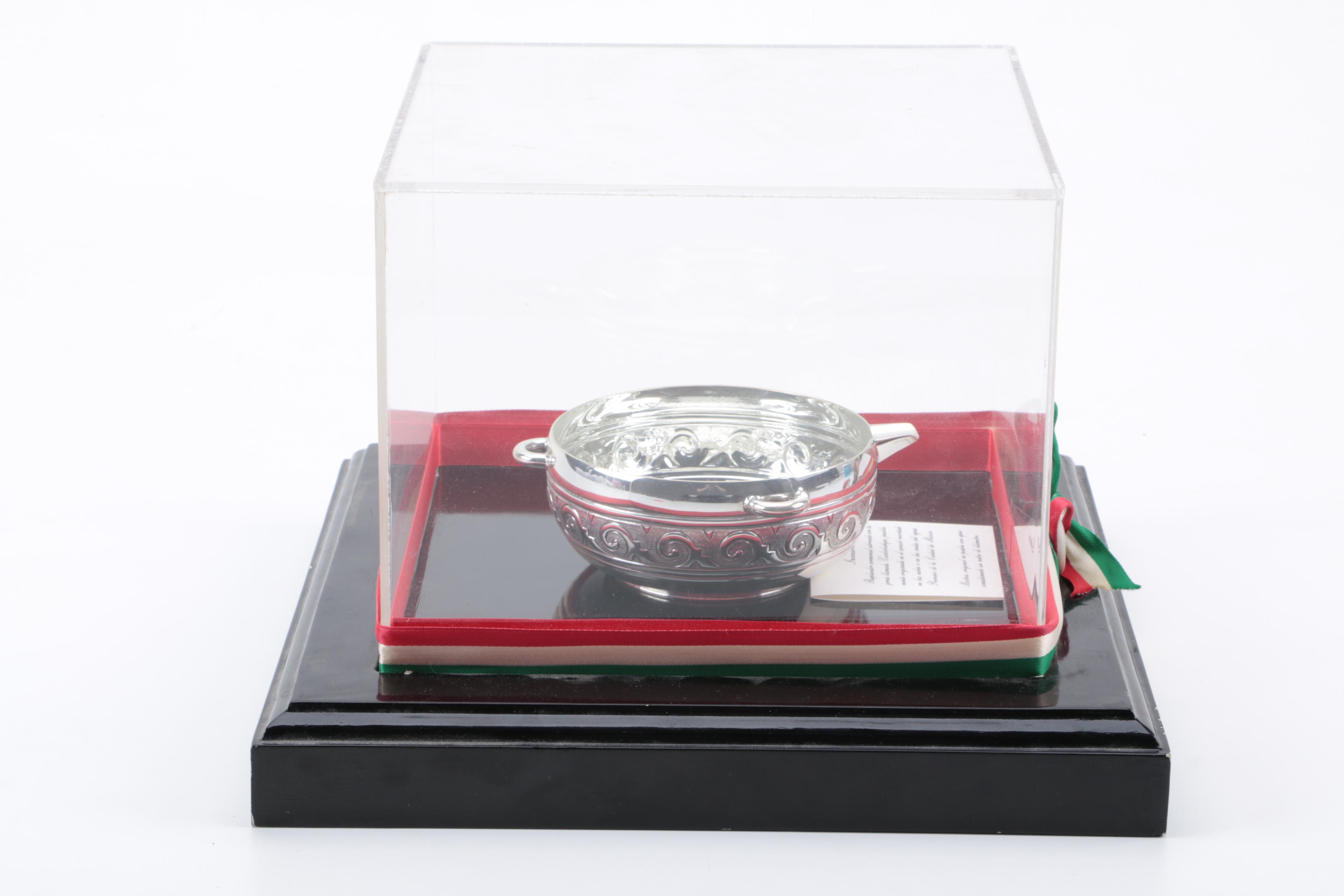 Vintage Sterling Silver Censer Gifted to Brent Snowcroft