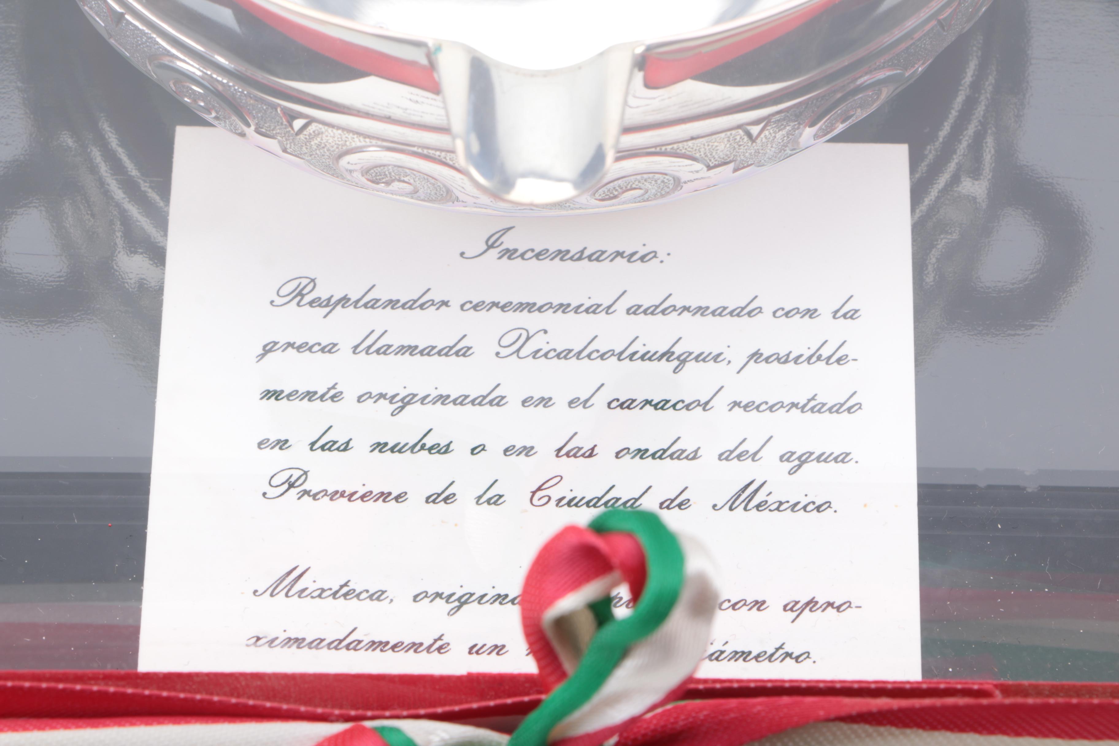 Vintage Sterling Silver Censer Gifted to Brent Snowcroft