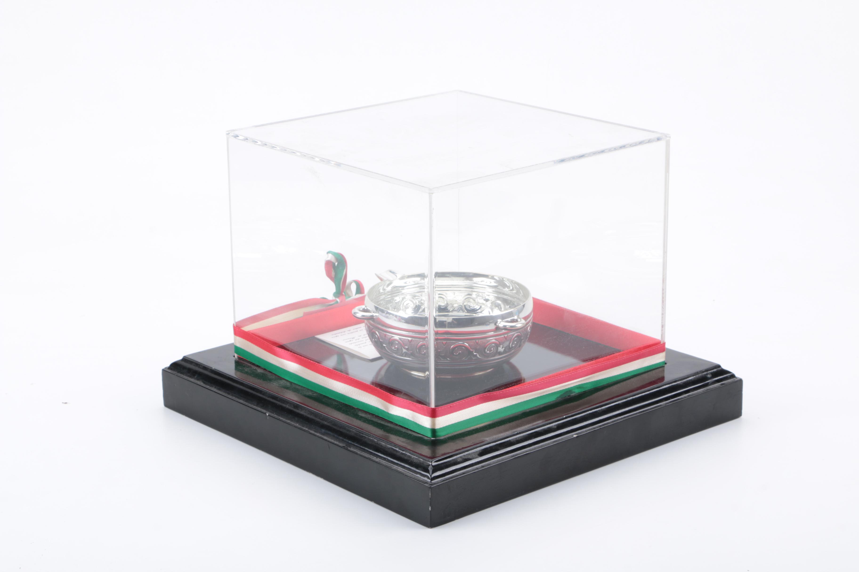 Vintage Sterling Silver Censer Gifted to Brent Snowcroft