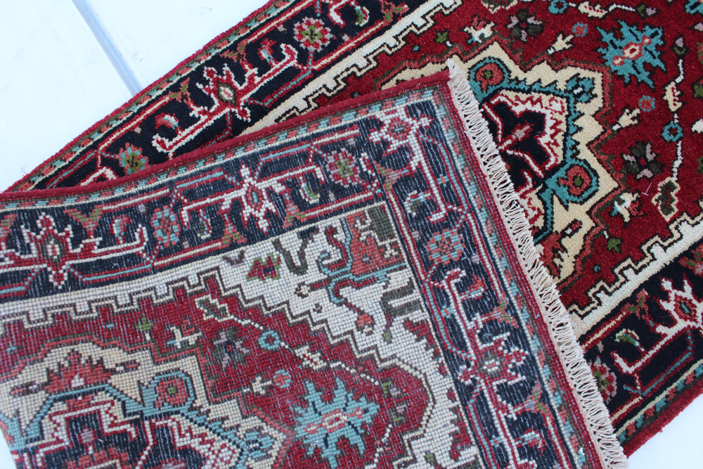 3' x 14' Hand-Knotted Indo-Persian Heriz Serapi Runner