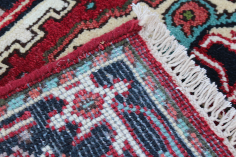 3' x 14' Hand-Knotted Indo-Persian Heriz Serapi Runner