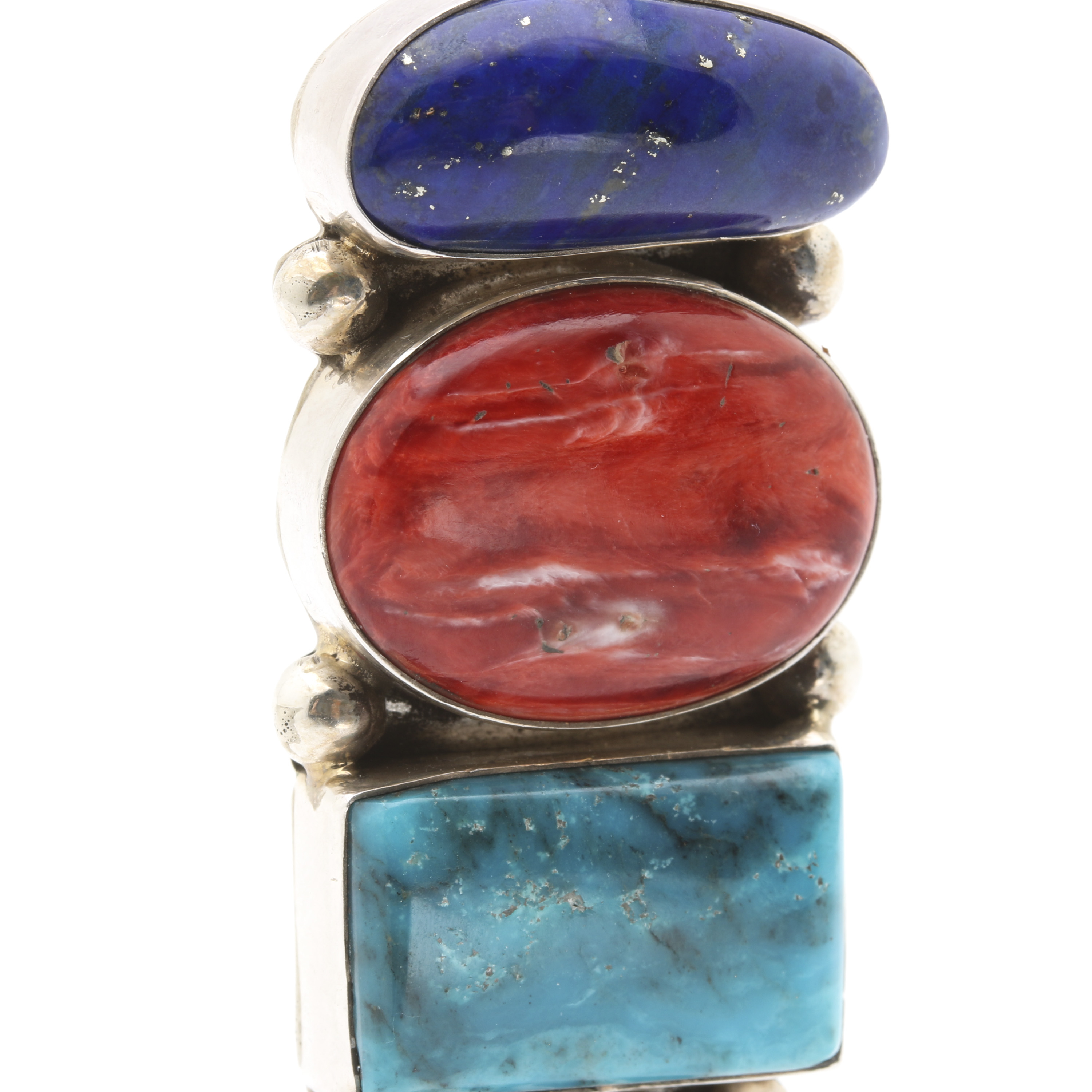 Denna Platero Navajo Diné Sterling Silver Gemstone Cabochon Converter