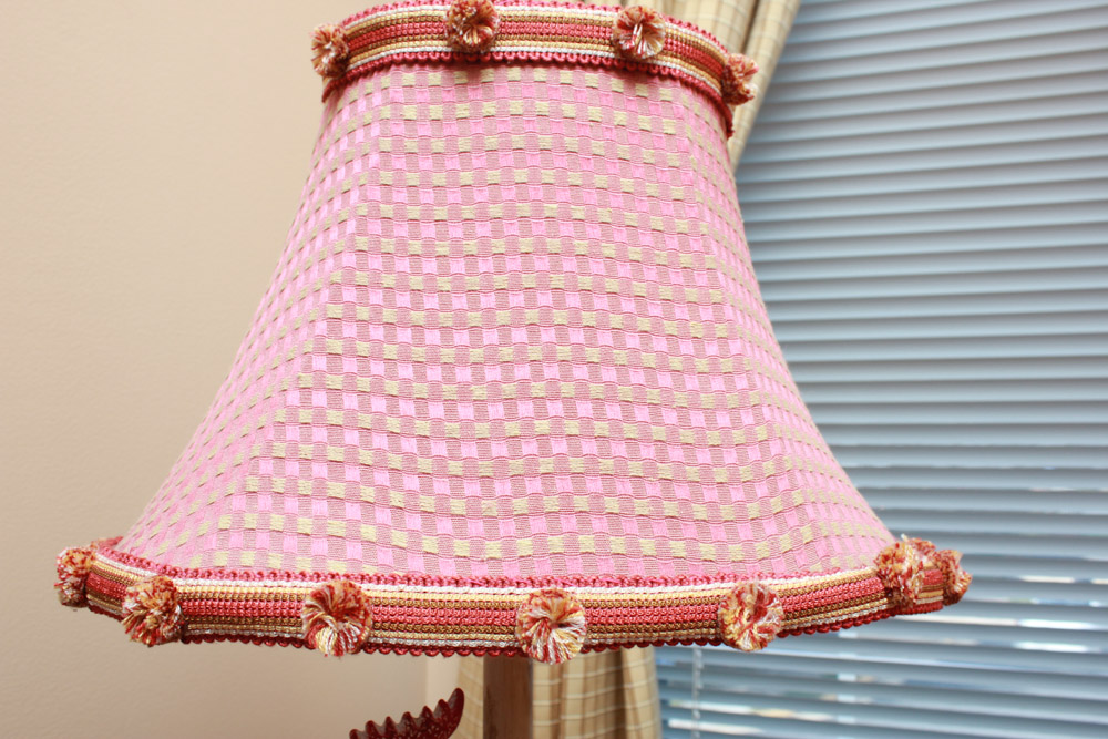 Glazed Ceramic Rooster Lamp