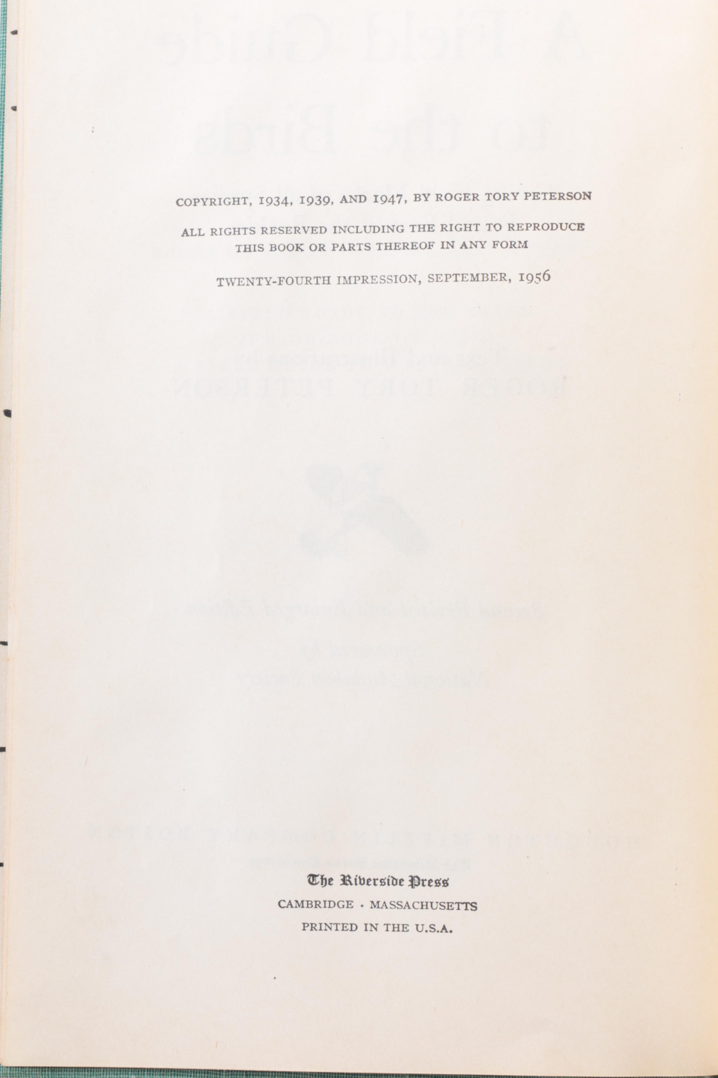 Collection of Books on Birds Including John James Audubon