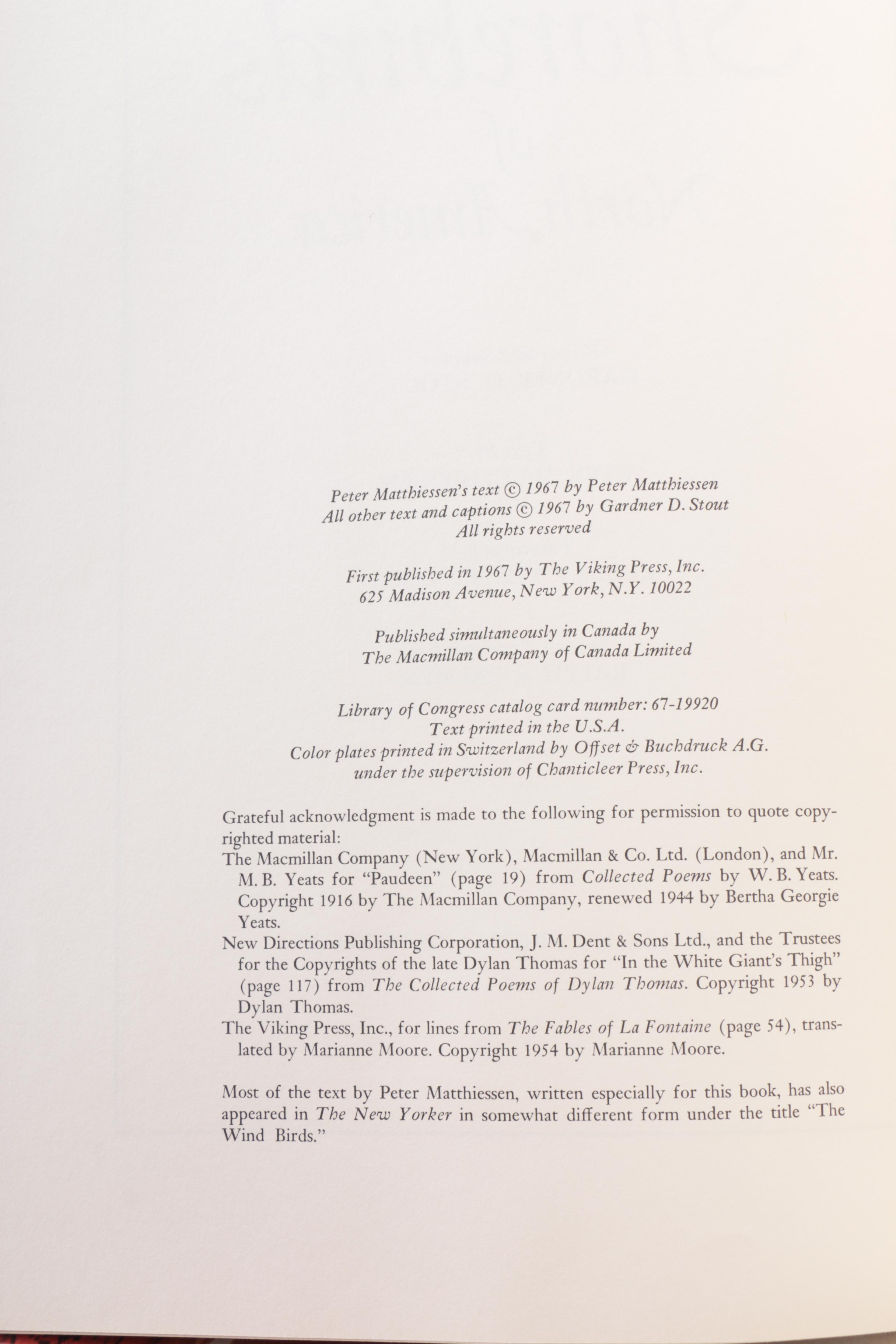 Collection of Books on Birds Including John James Audubon