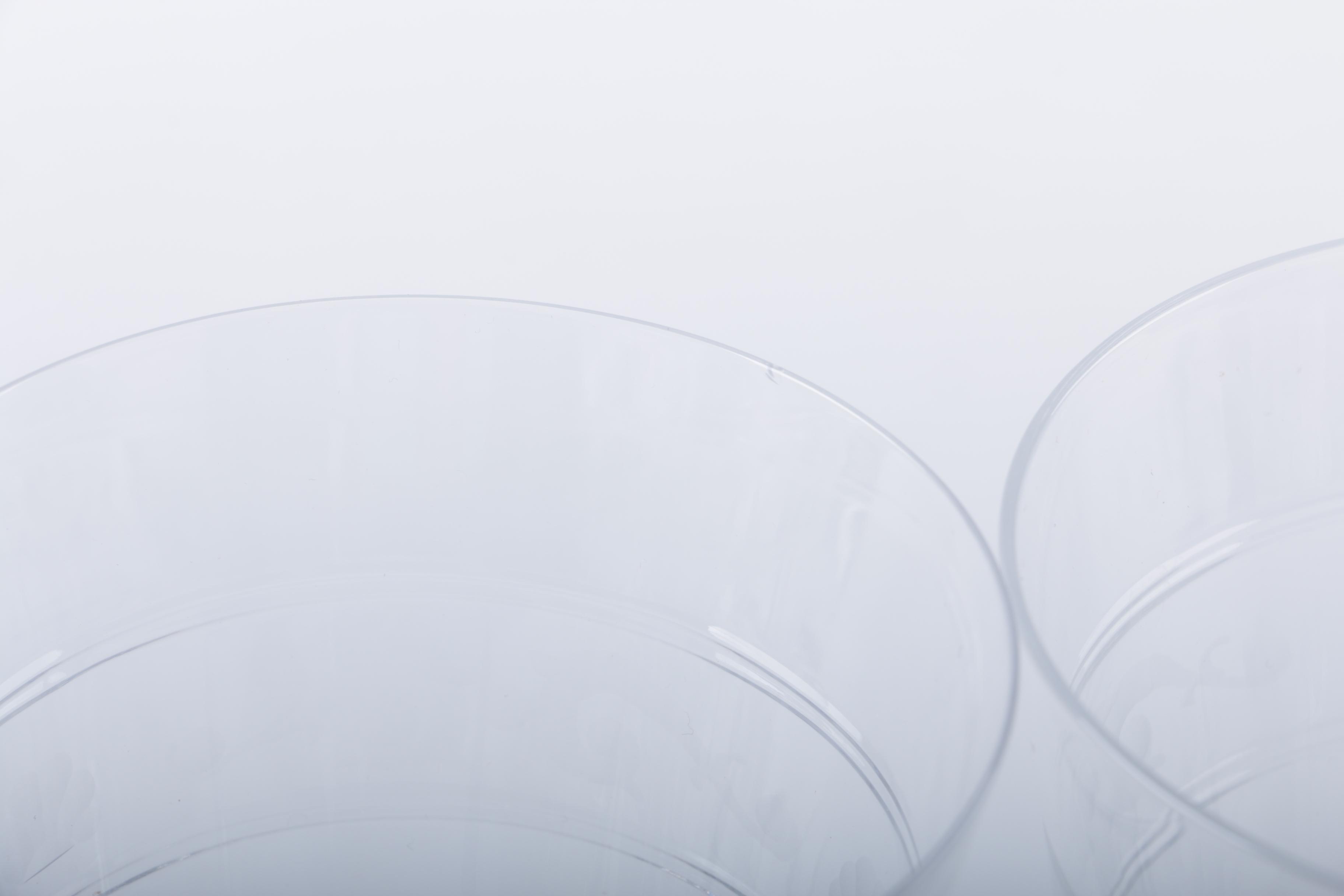 Assorted Wedgwood Crystal Glasses