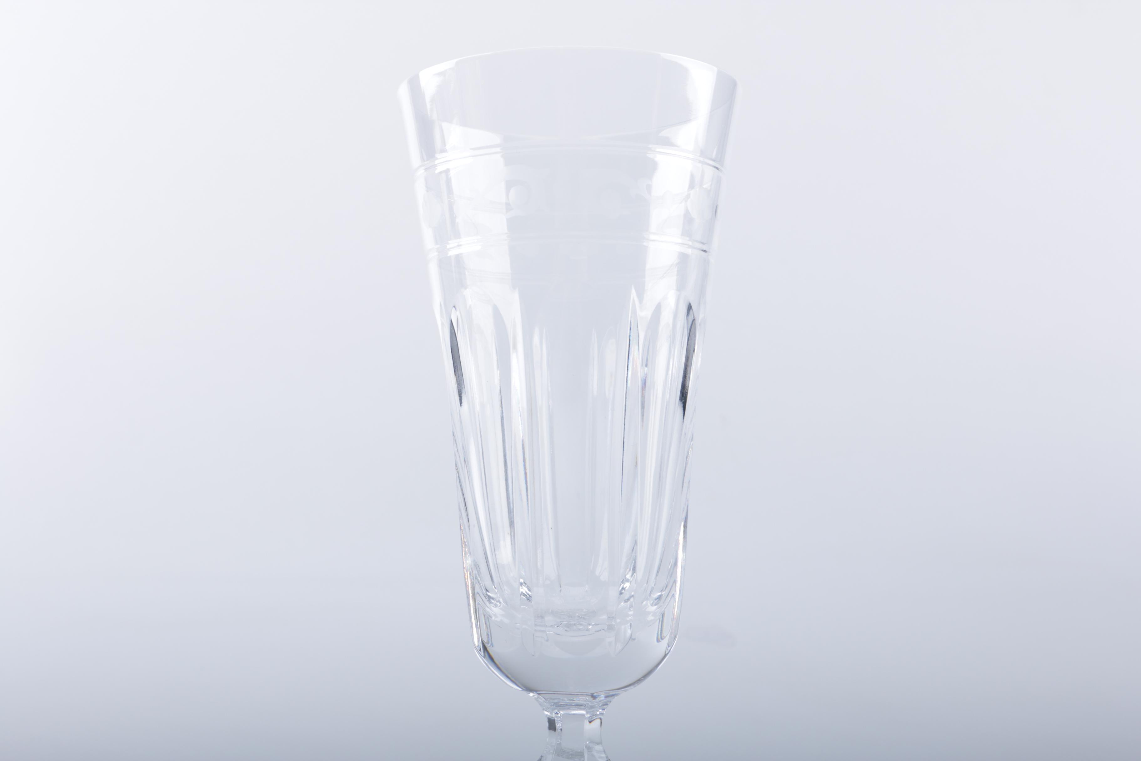 Assorted Wedgwood Crystal Glasses