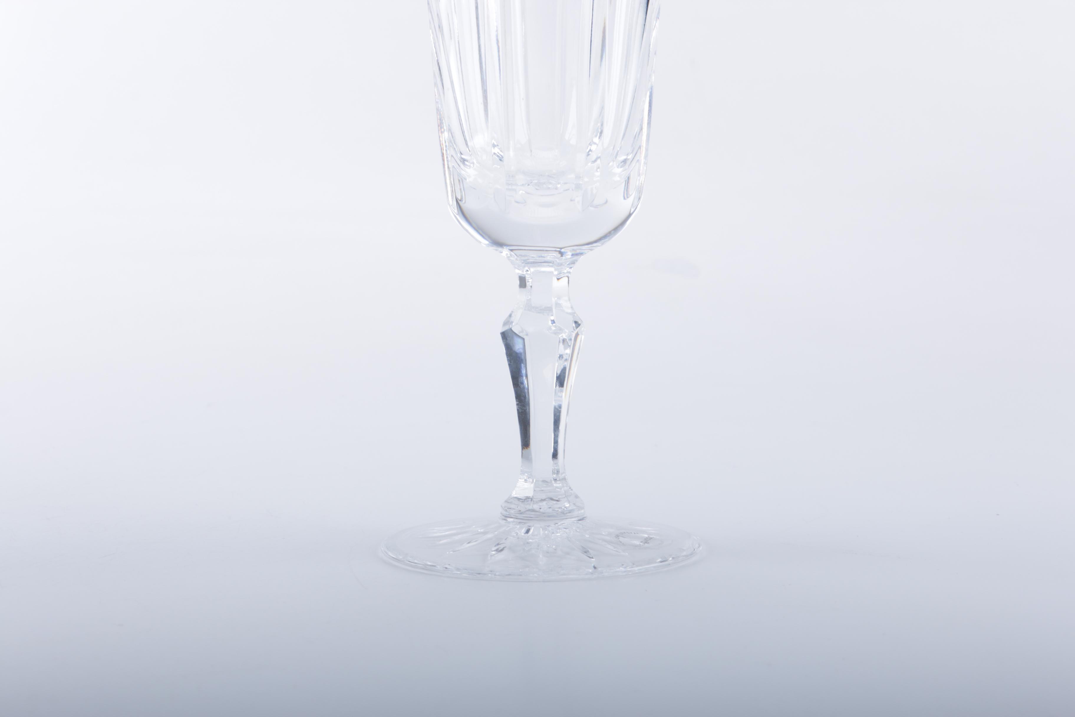 Assorted Wedgwood Crystal Glasses