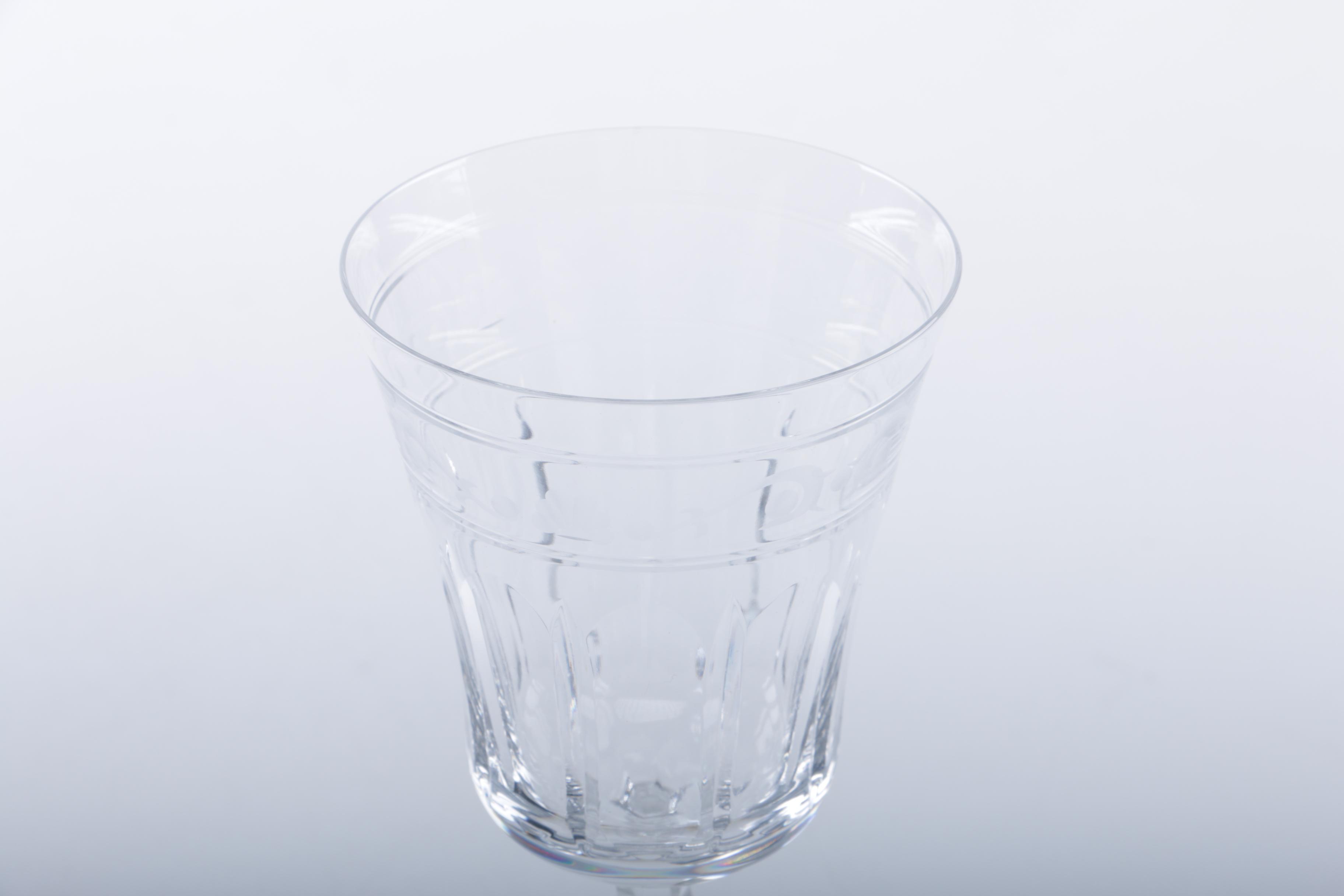 Assorted Wedgwood Crystal Glasses