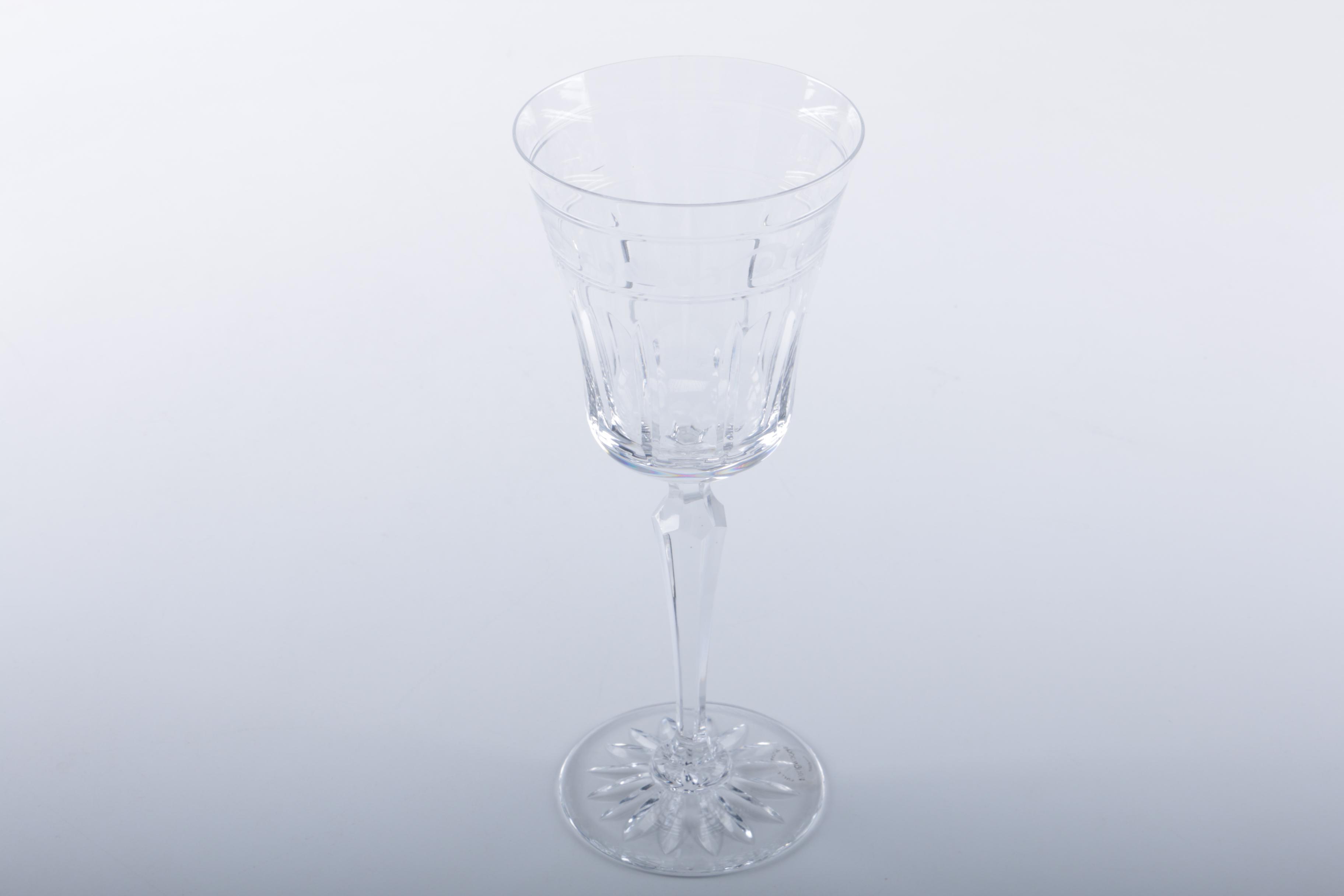 Assorted Wedgwood Crystal Glasses