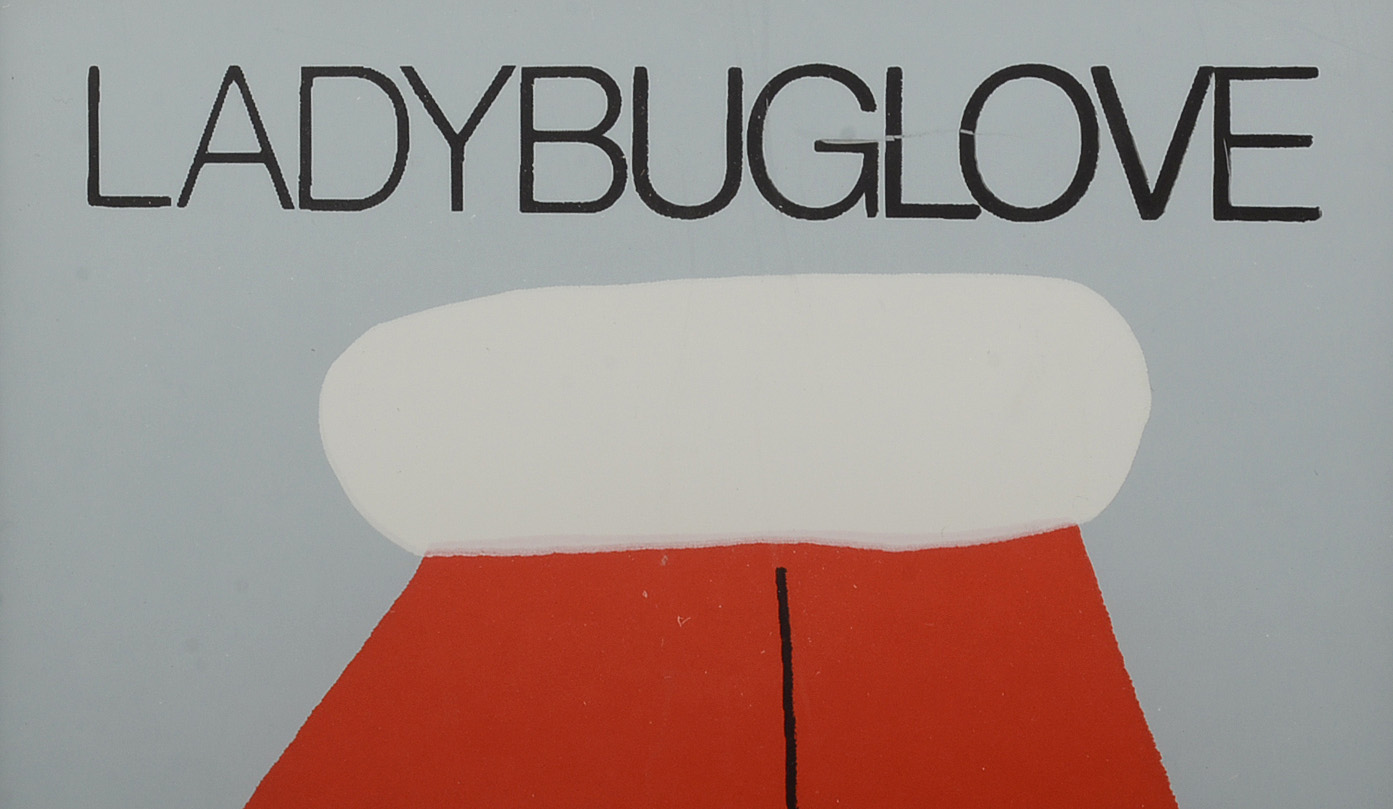 Edie, Brett, & Charley Harper Collaborative Serigraph Print "Lady Bug Love"