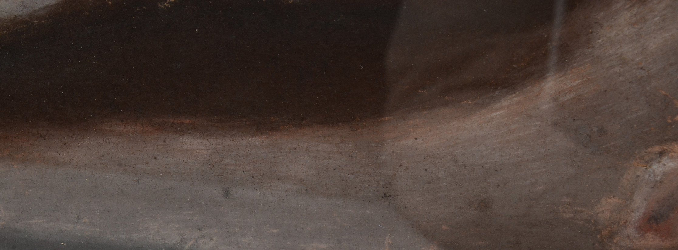 Original Gouache Painting on Paper "Man Sleeping" Attributed to Zaini