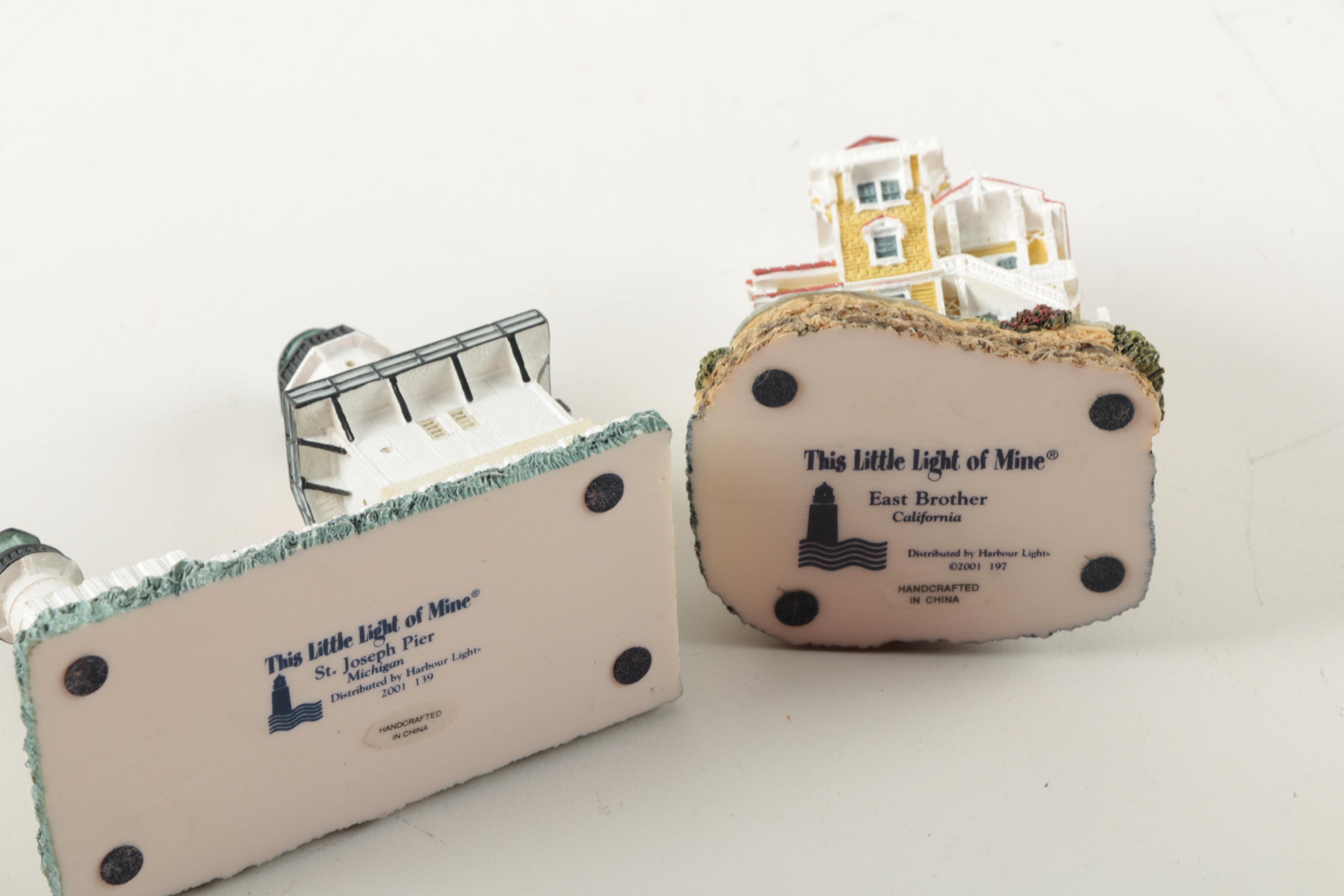 Harbour Lights "This Little Light of Mine" Lighthouse Figurines
