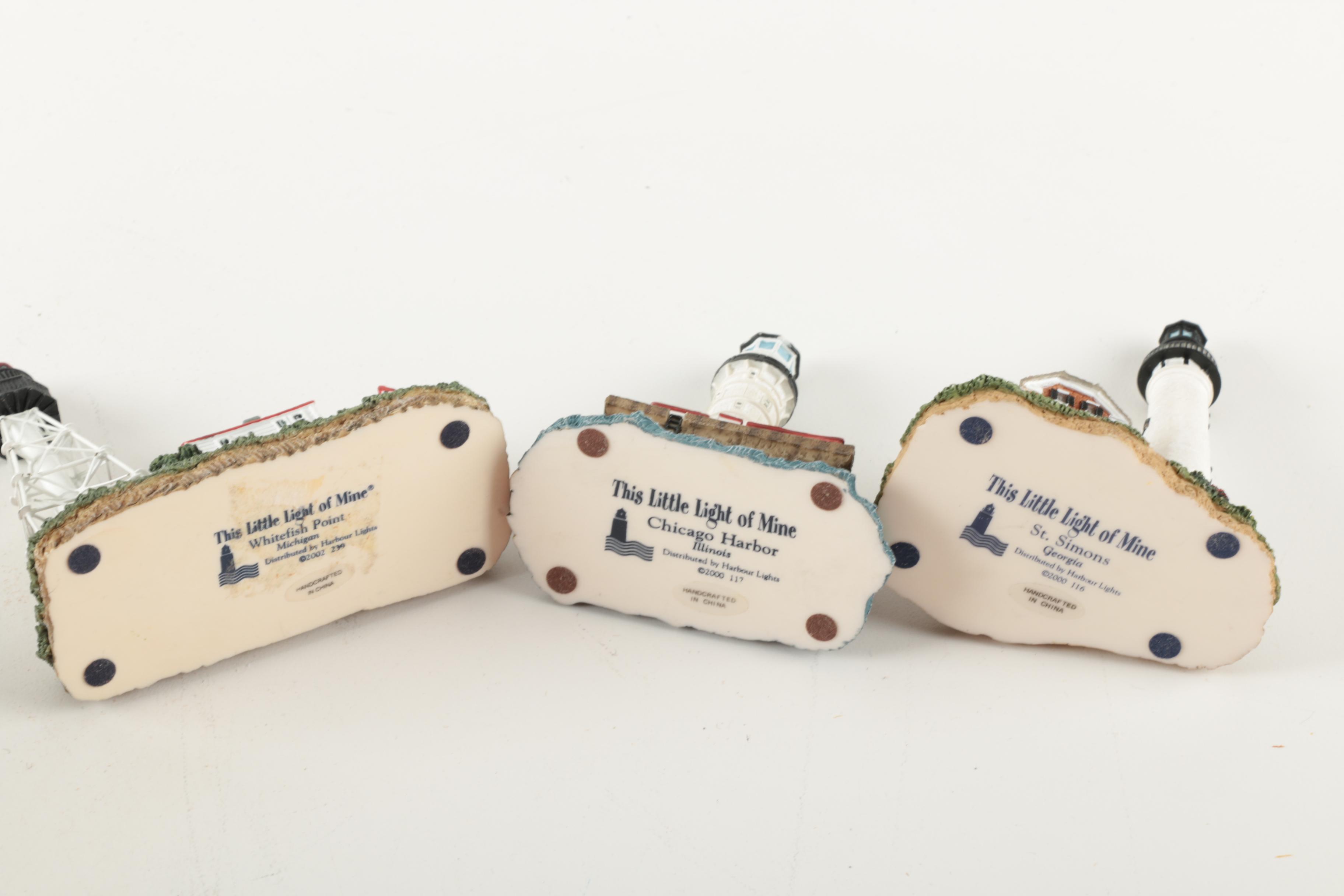 Harbour Lights "This Little Light of Mine" Lighthouse Figurines