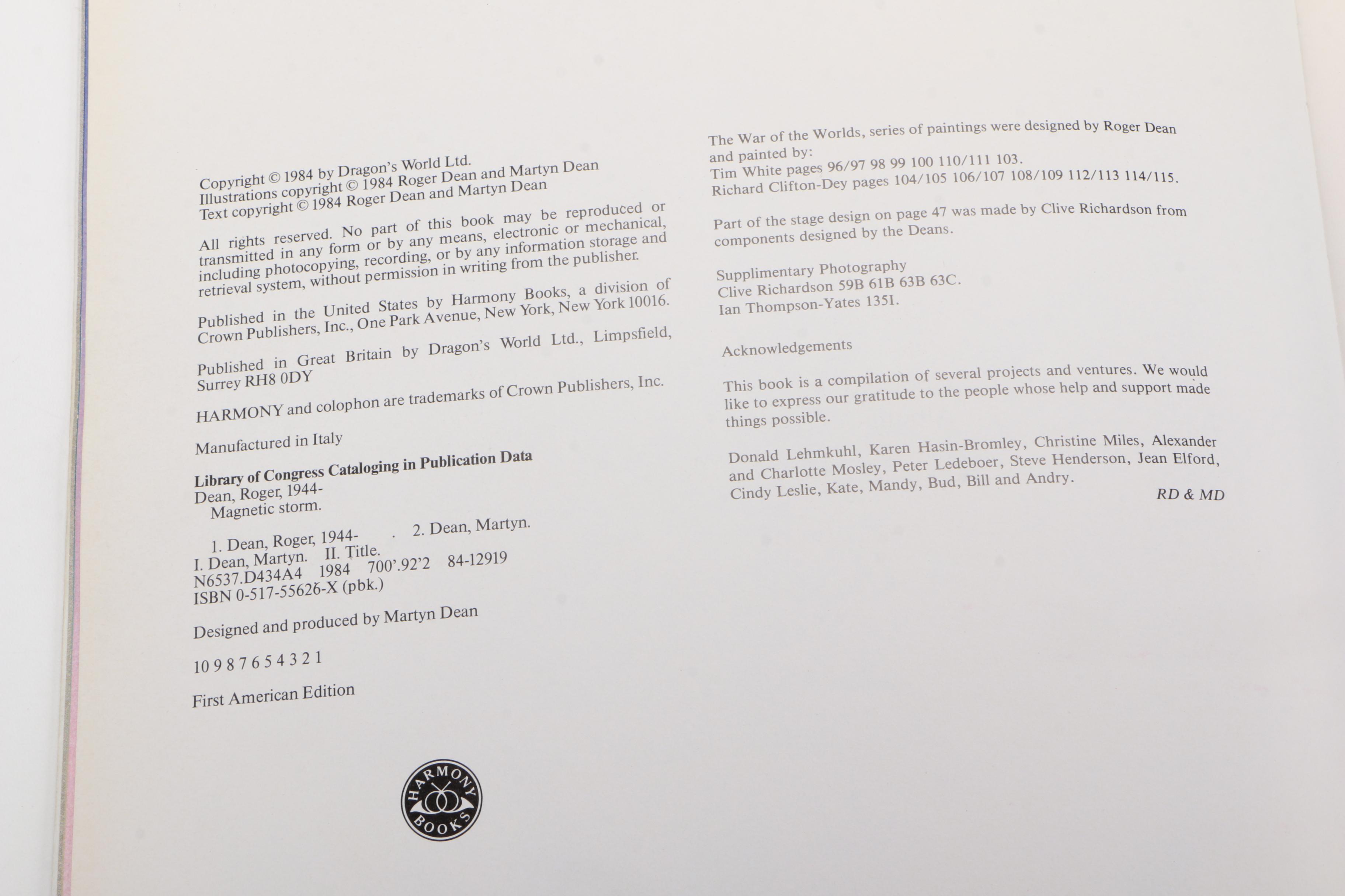 Roger Dean Art Books