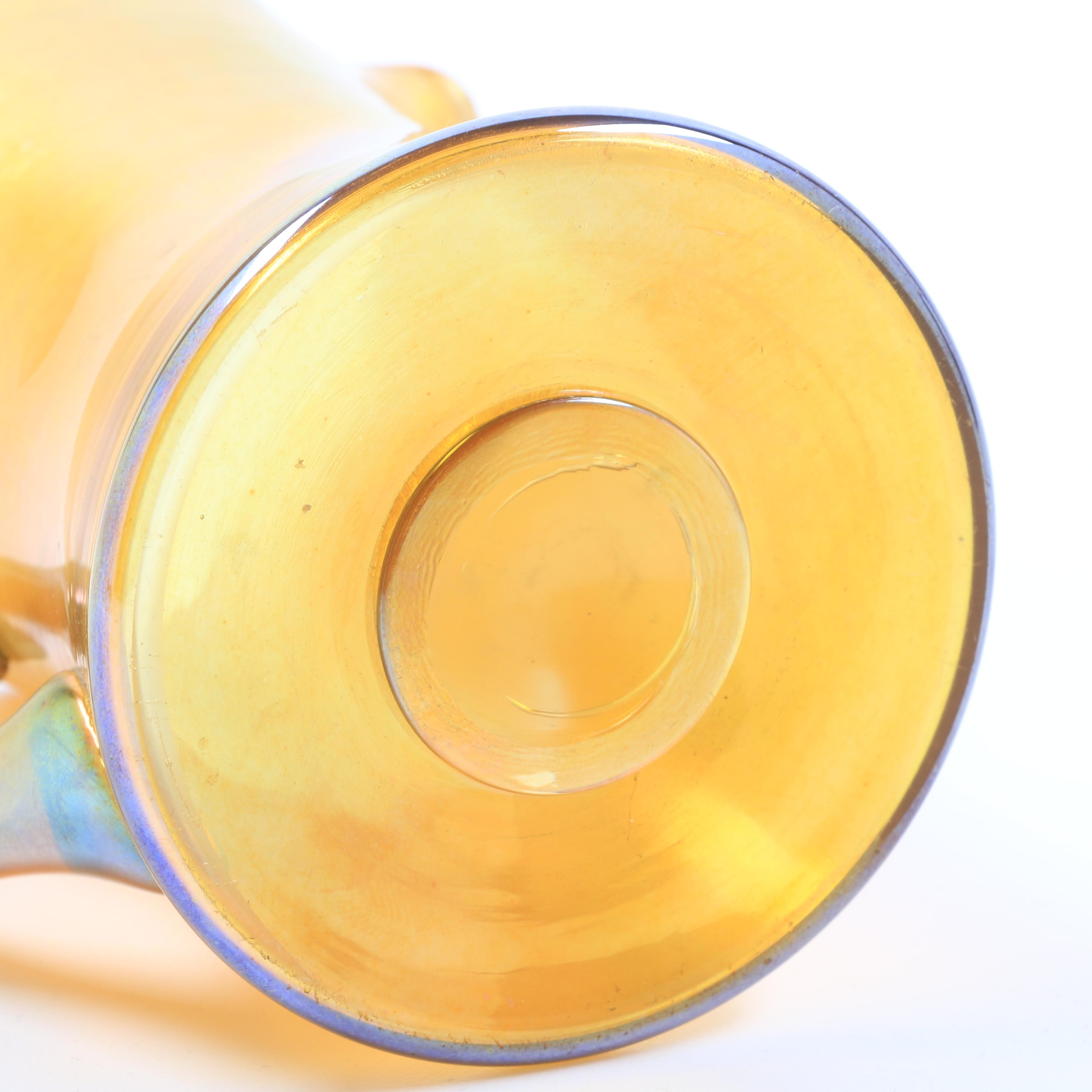 Tiffany Studios Favrile Art Glass Creamer Pitcher