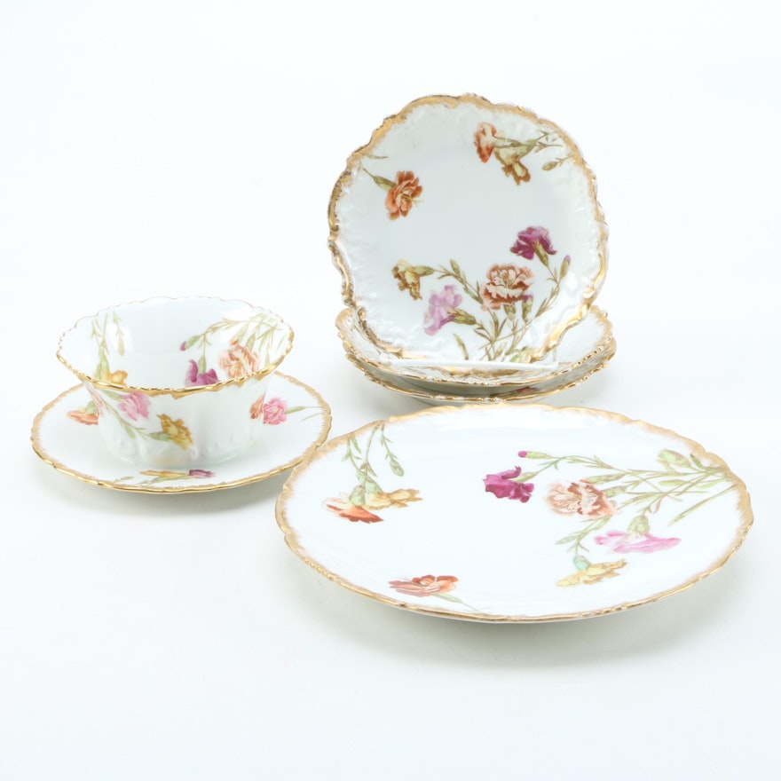 Antique Tressemann & Vogt Limoges Porcelain Tableware