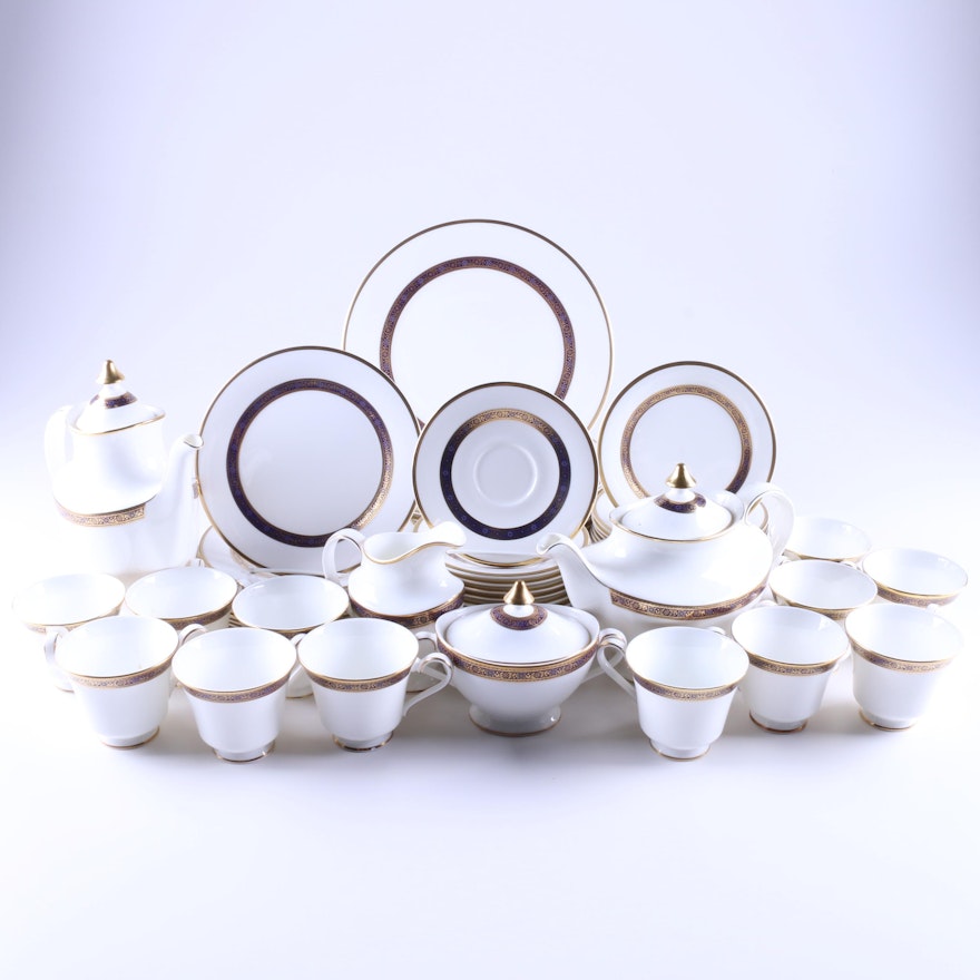 Twelve Place Settings of Royal Doulton 'Harlow' Bone China