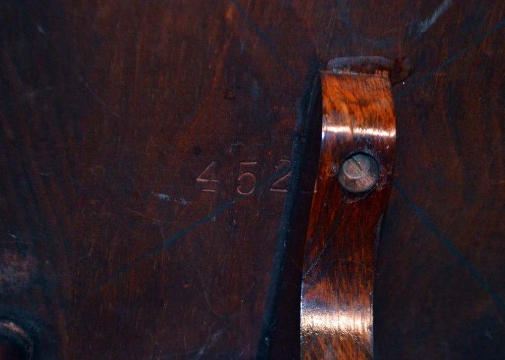 Antique Neoclassical Style Barley Twist Rocking Chair