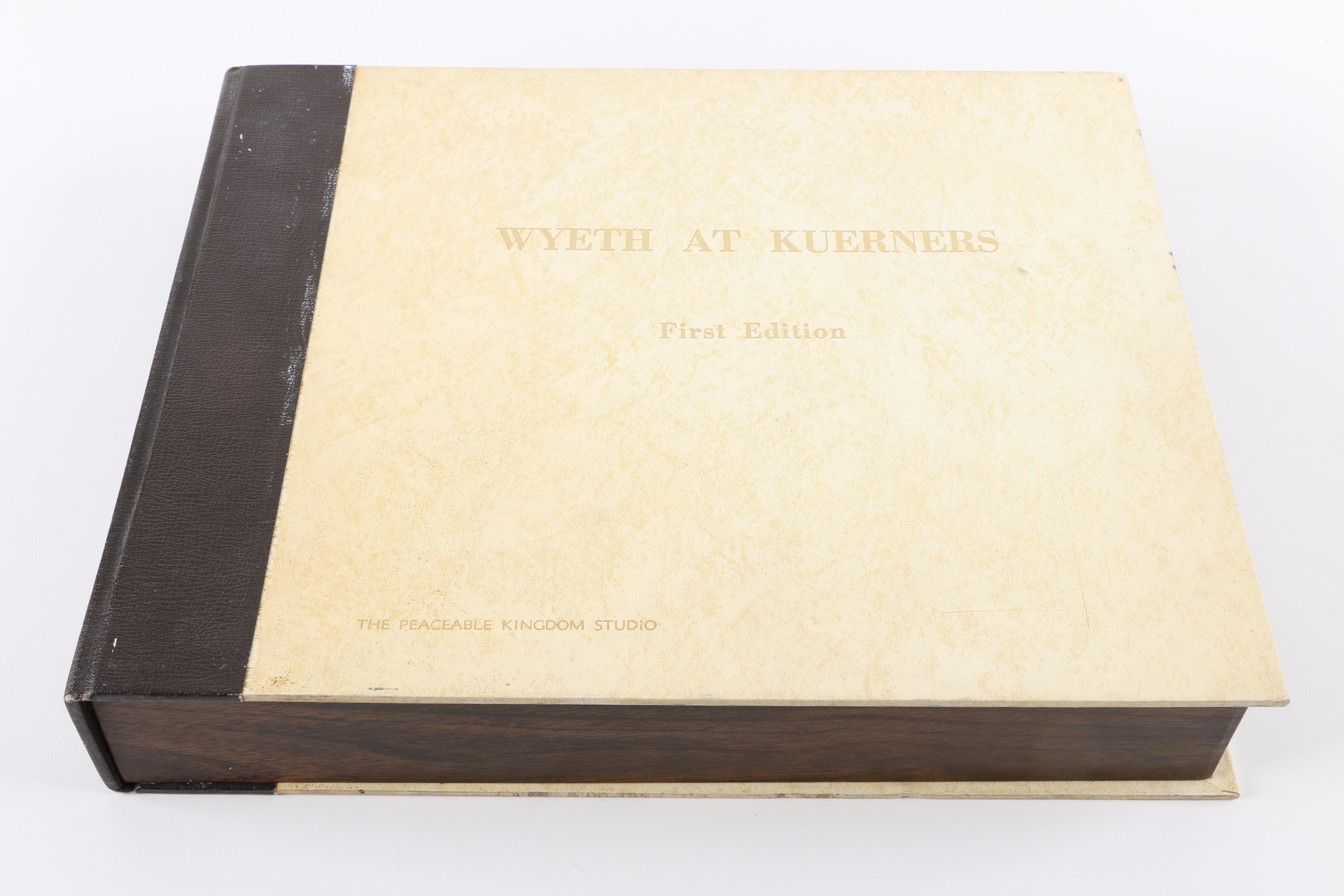 1976 "Wyeth at Kuerners" by Betsy James Wyeth