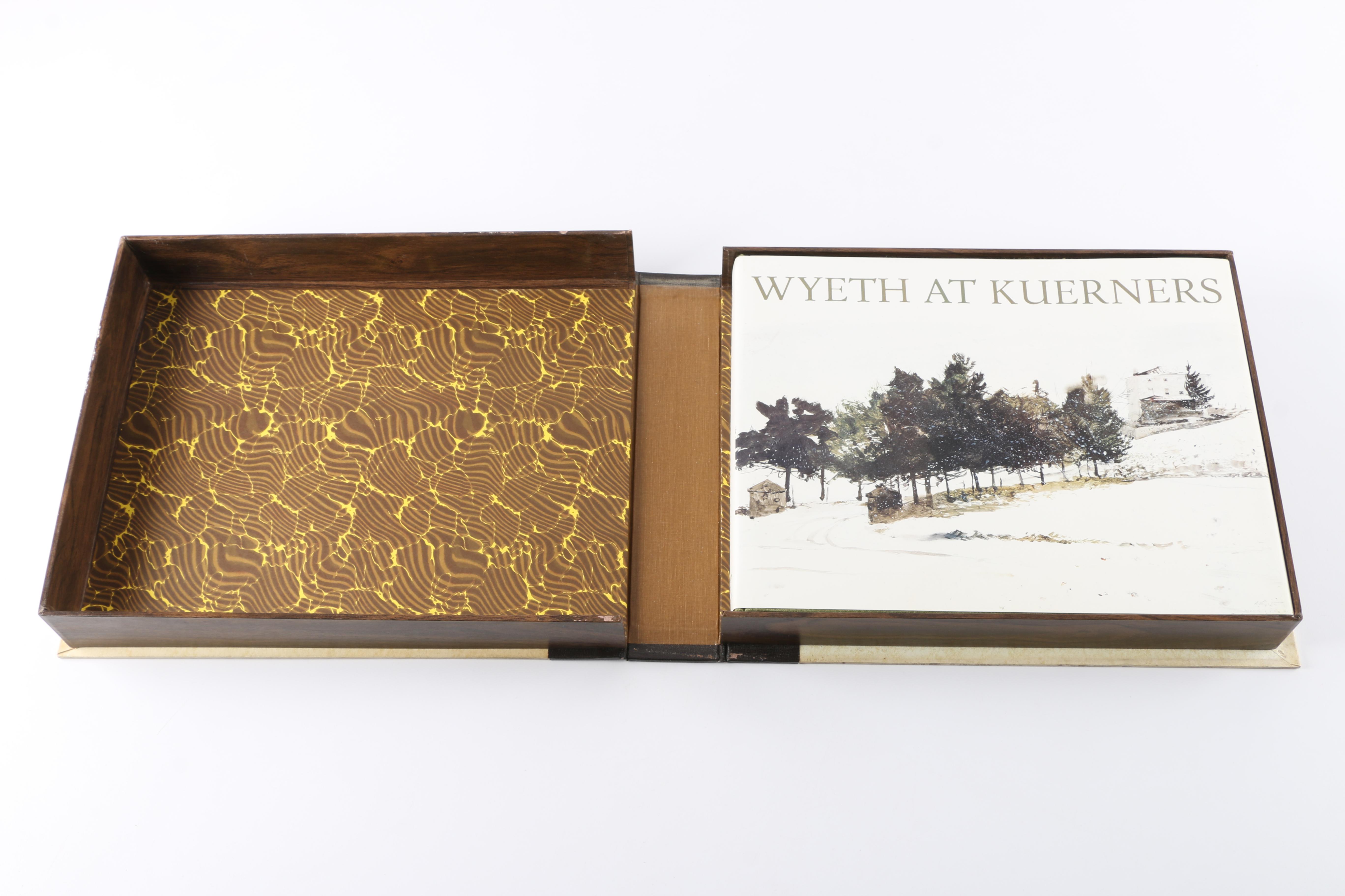 1976 "Wyeth at Kuerners" by Betsy James Wyeth