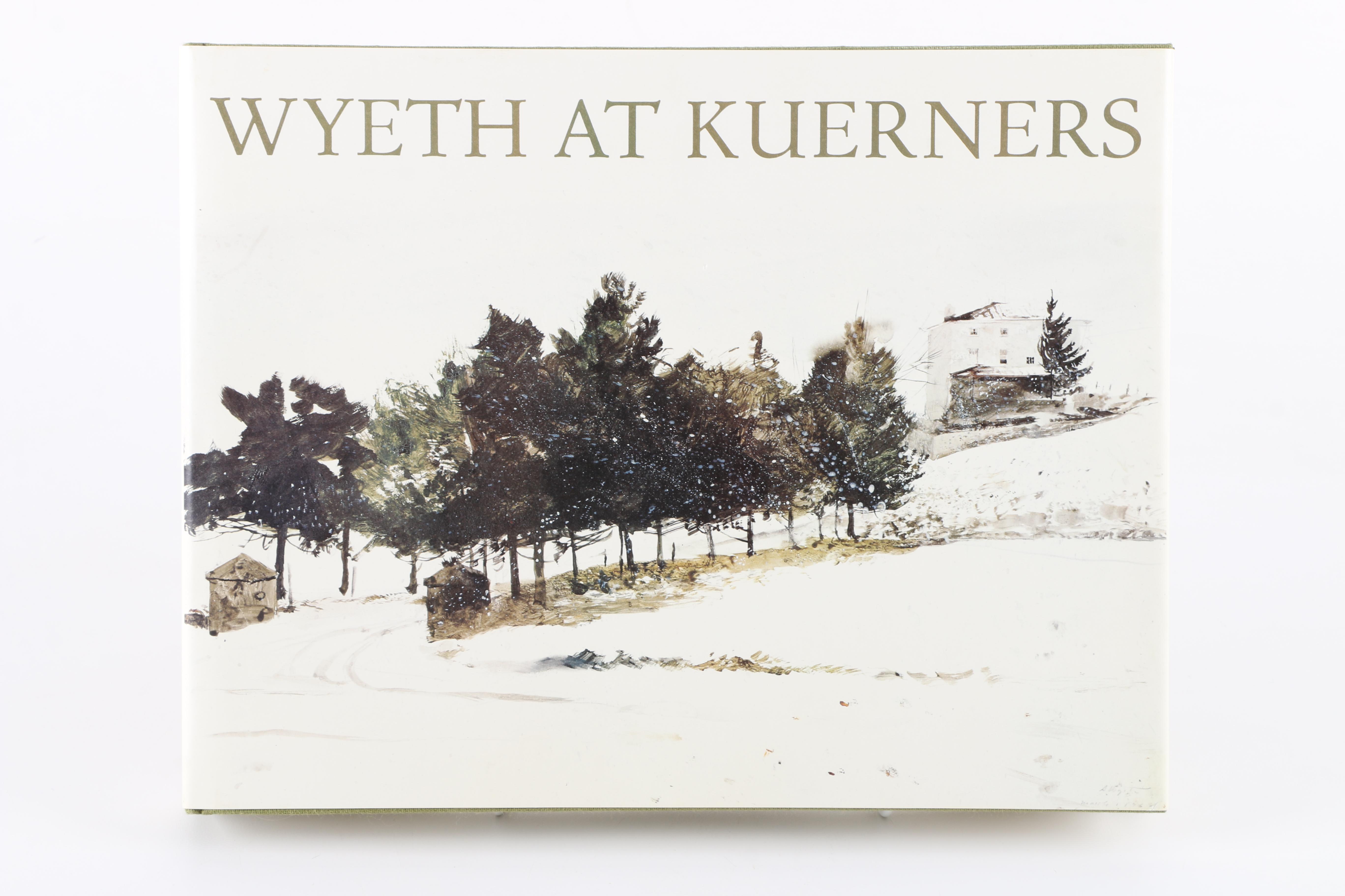 1976 "Wyeth at Kuerners" by Betsy James Wyeth
