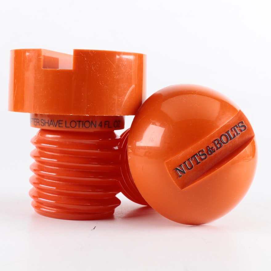 Nuts & Bolts Men's Toiletries Containers Designed by Massimo Vignelli