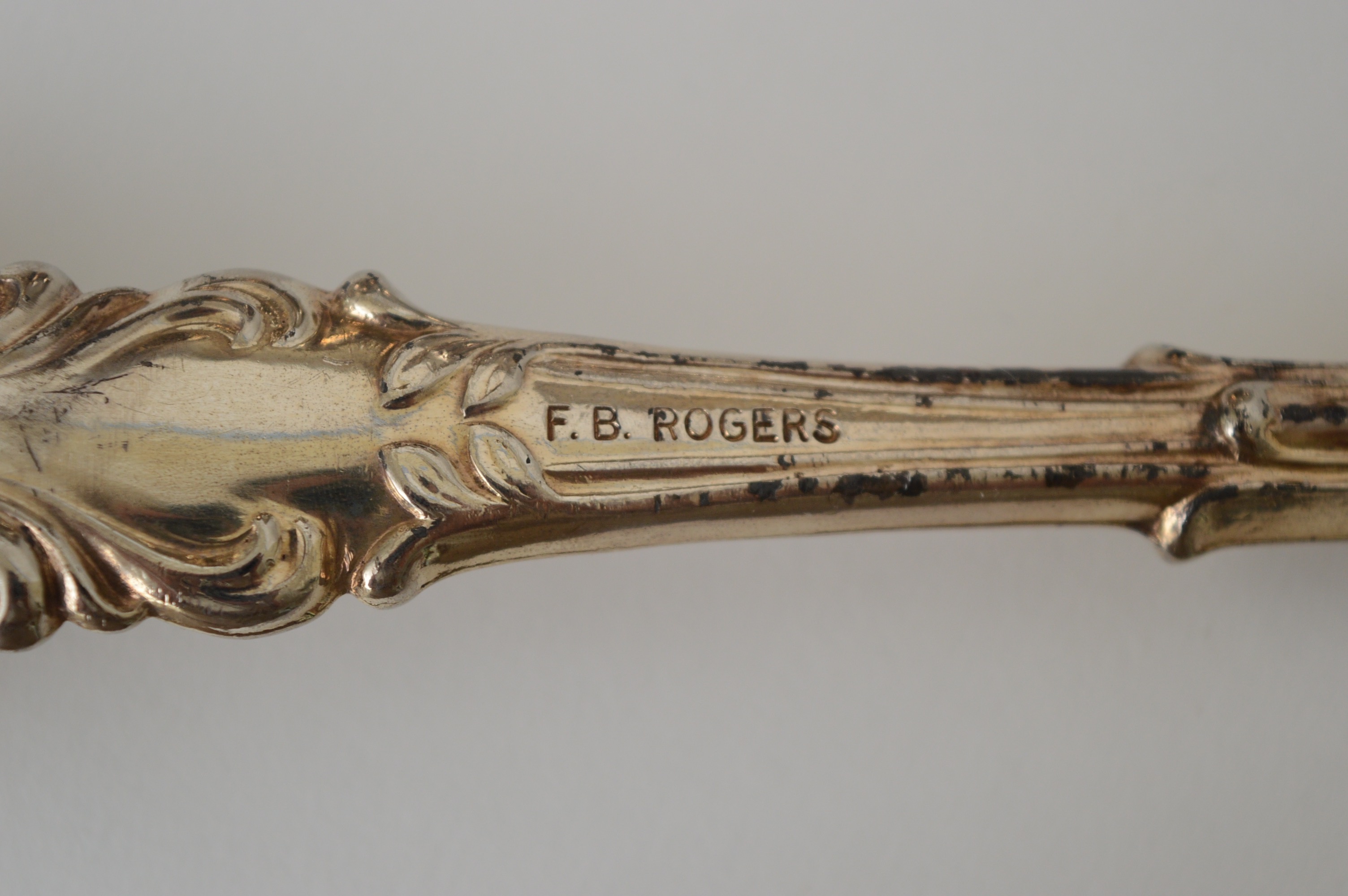 F. B. Rogers Silver-Plated Punch Bowl with Tray and Twelve Cups