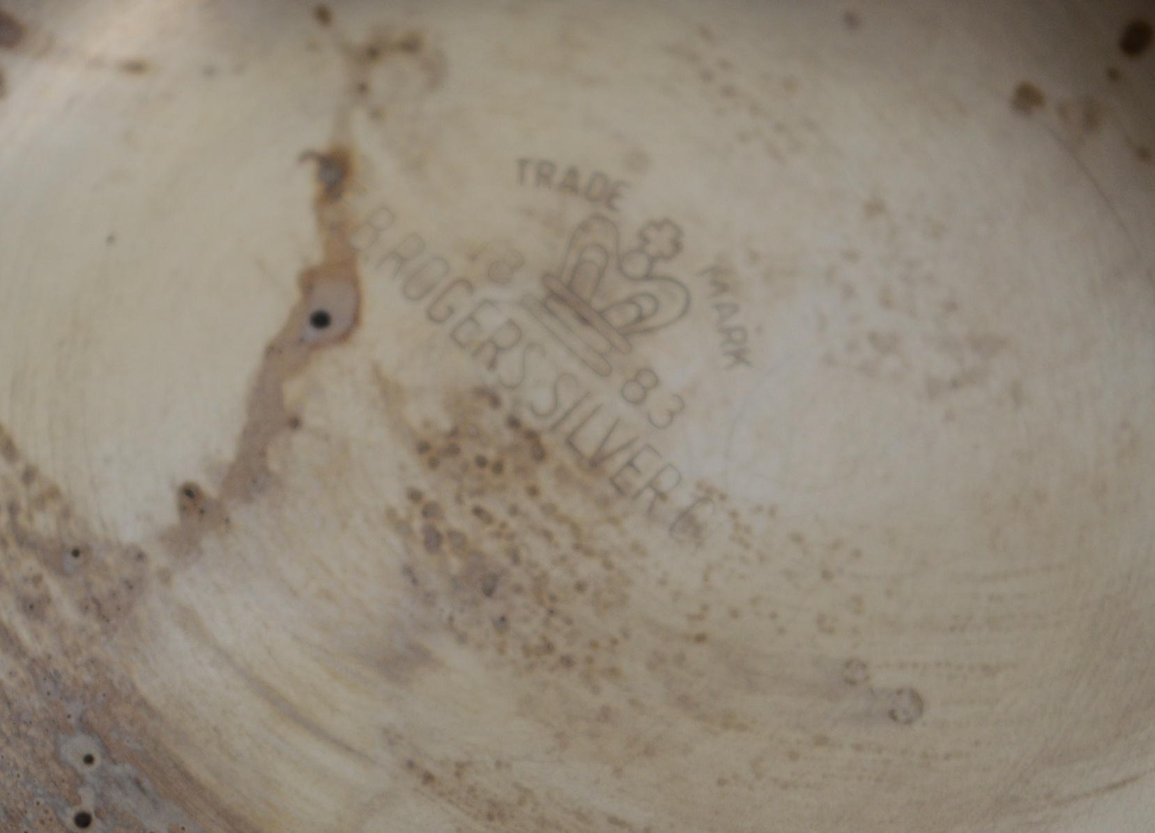 F. B. Rogers Silver-Plated Punch Bowl with Tray and Twelve Cups