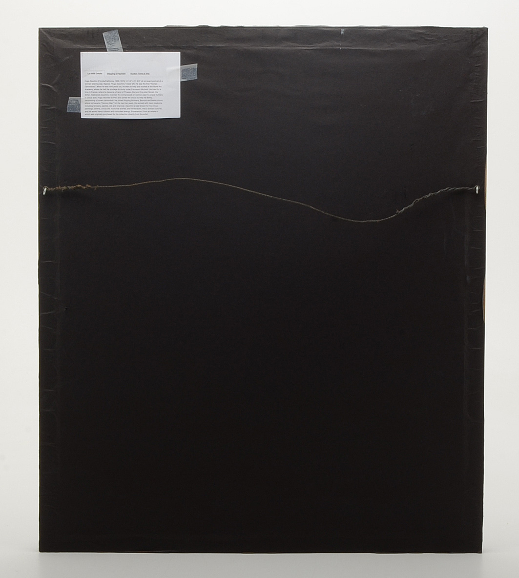 Hugo Zacchini Oil Painting of a Clown