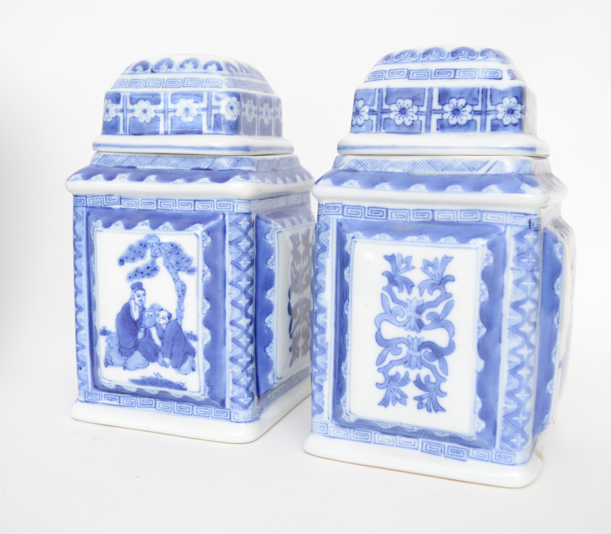 Blue and White Porcelain Grouping