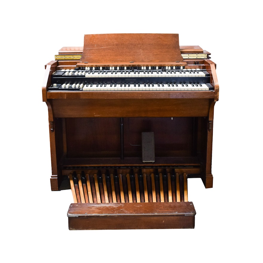 Vintage Hammond C-3 Console Organ
