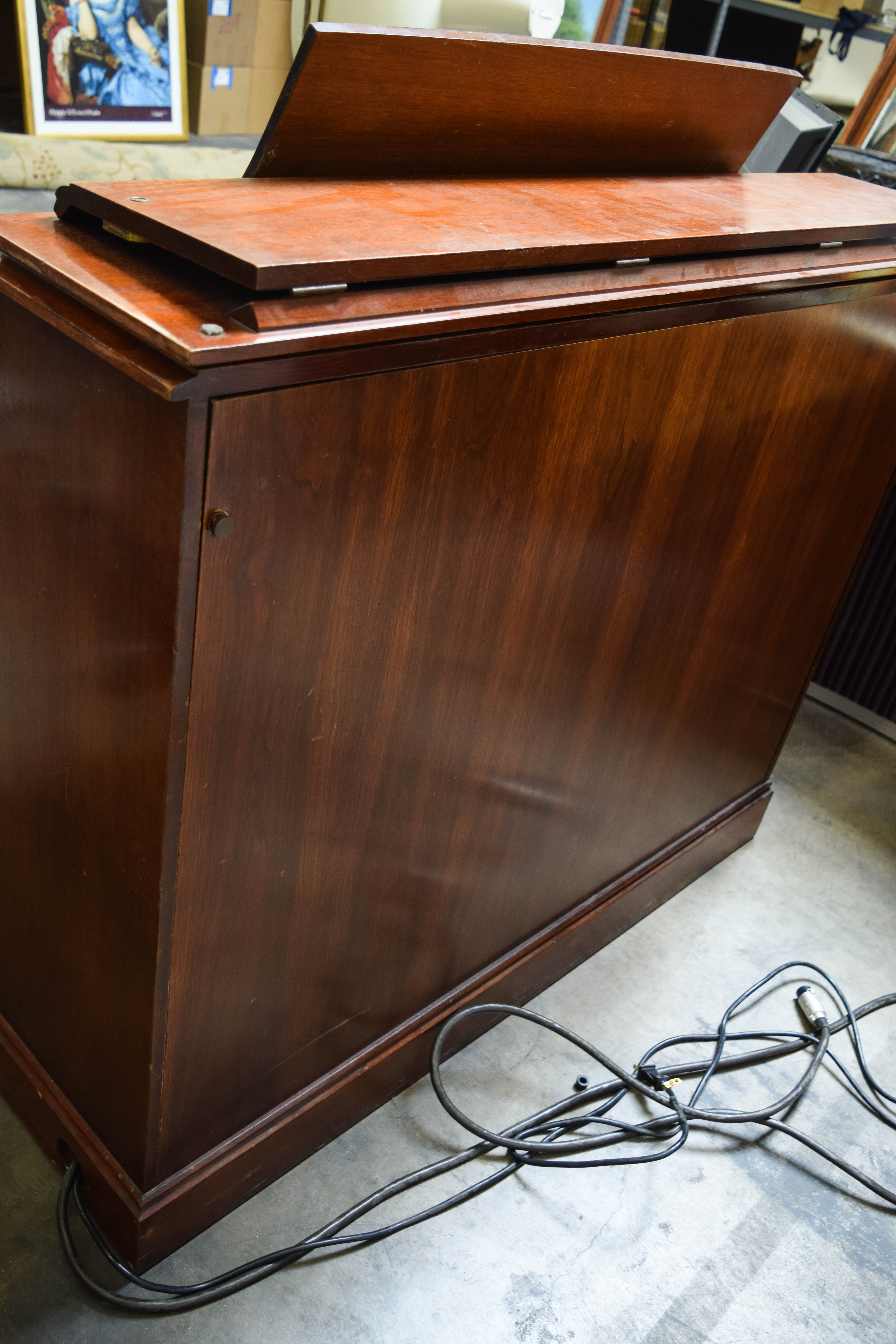 Vintage Hammond C-3 Console Organ