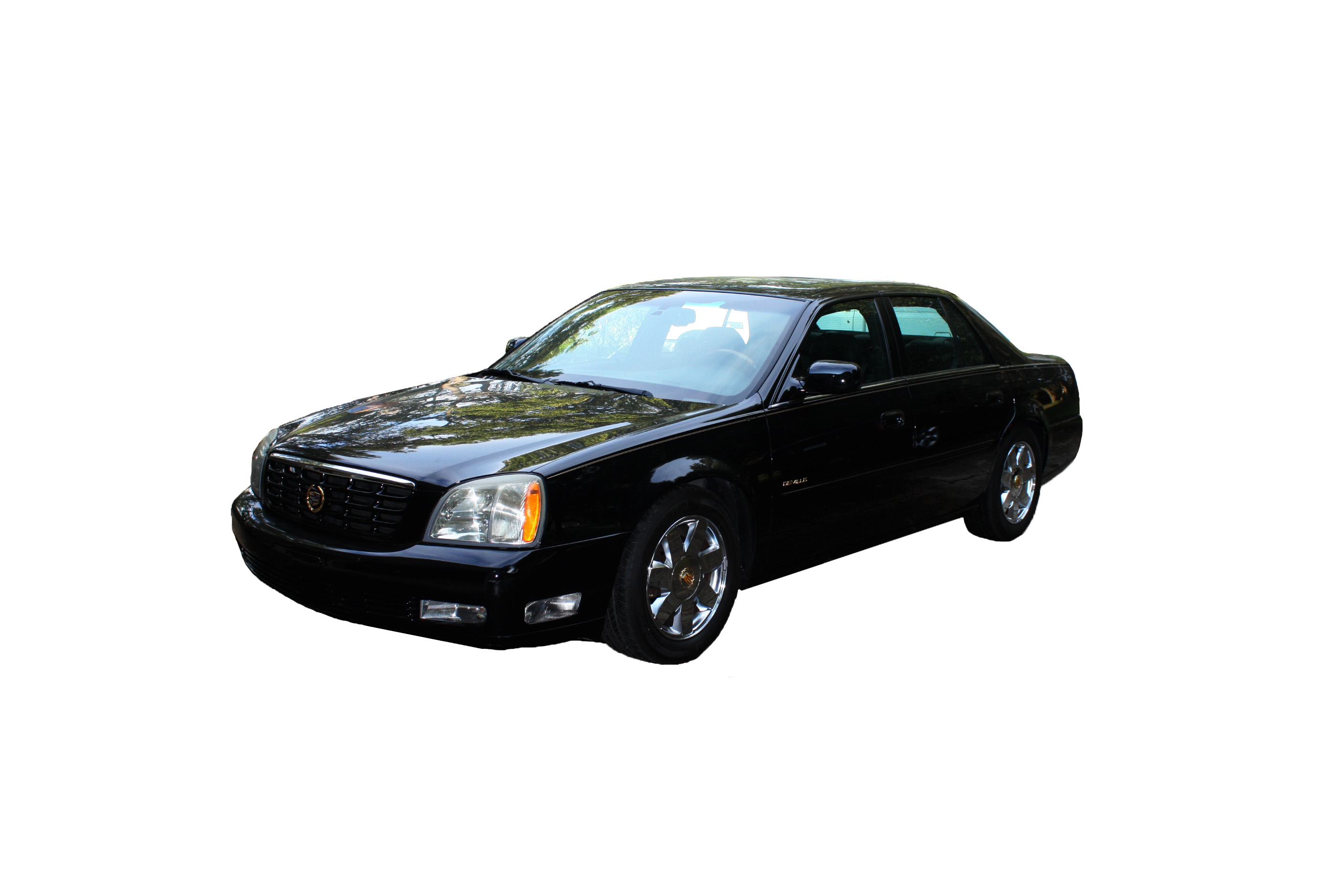 2003 Black Cadillac Deville DTS Sedan