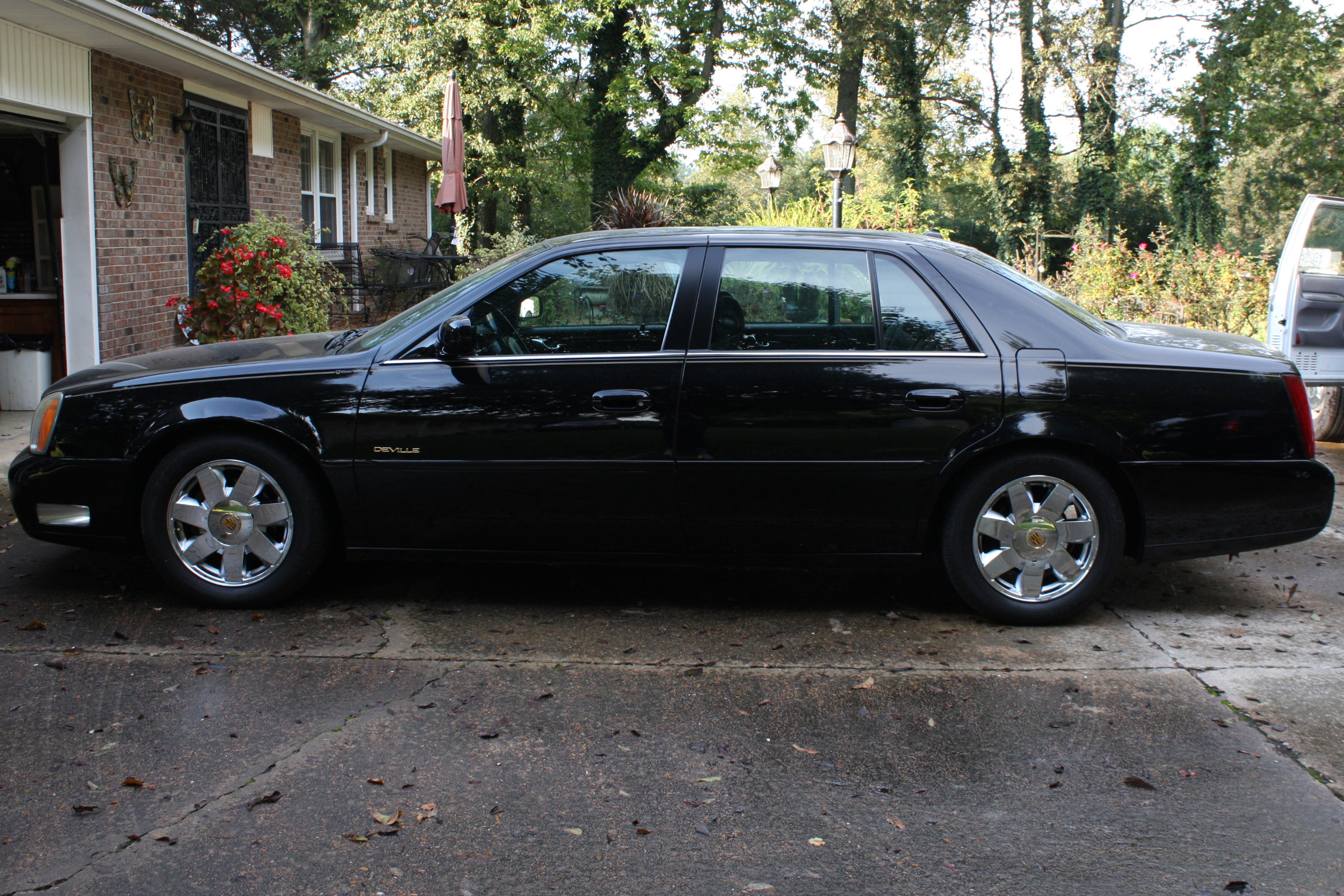 2003 Black Cadillac Deville DTS Sedan