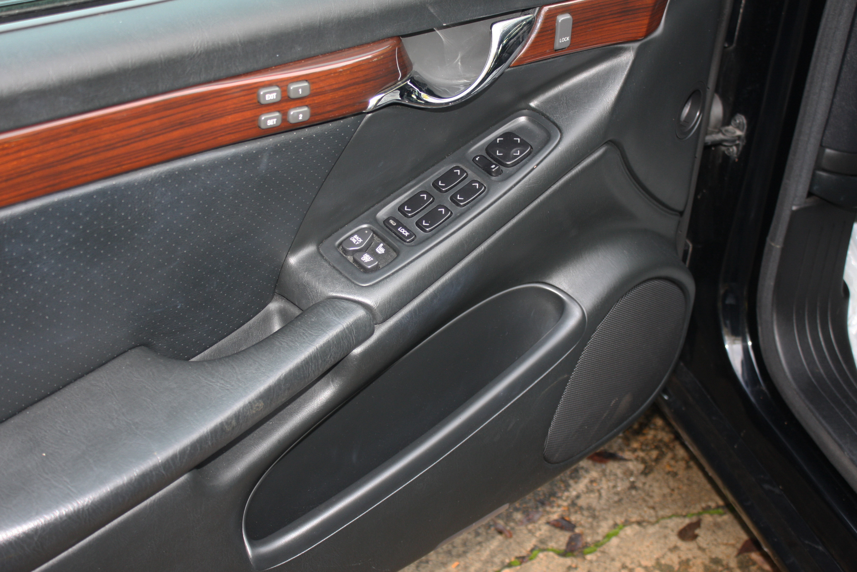 2003 Black Cadillac Deville DTS Sedan