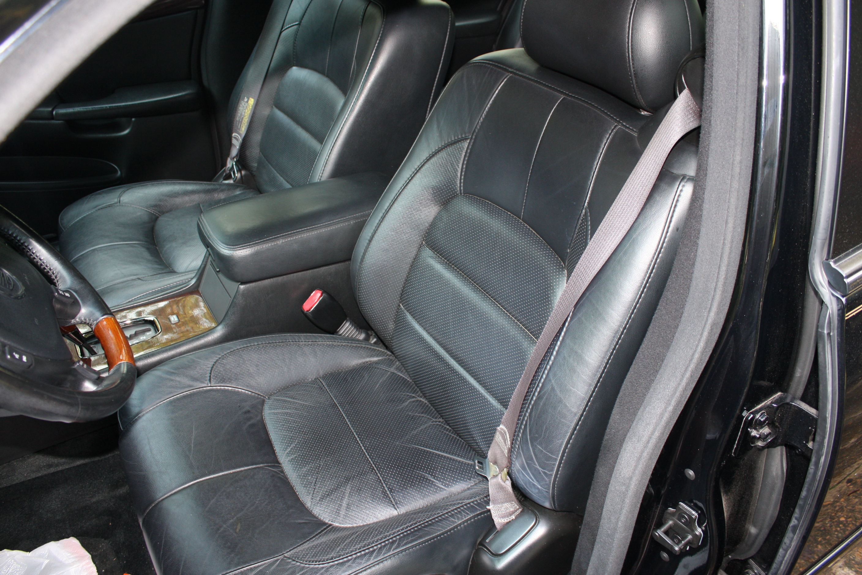 2003 Black Cadillac Deville DTS Sedan