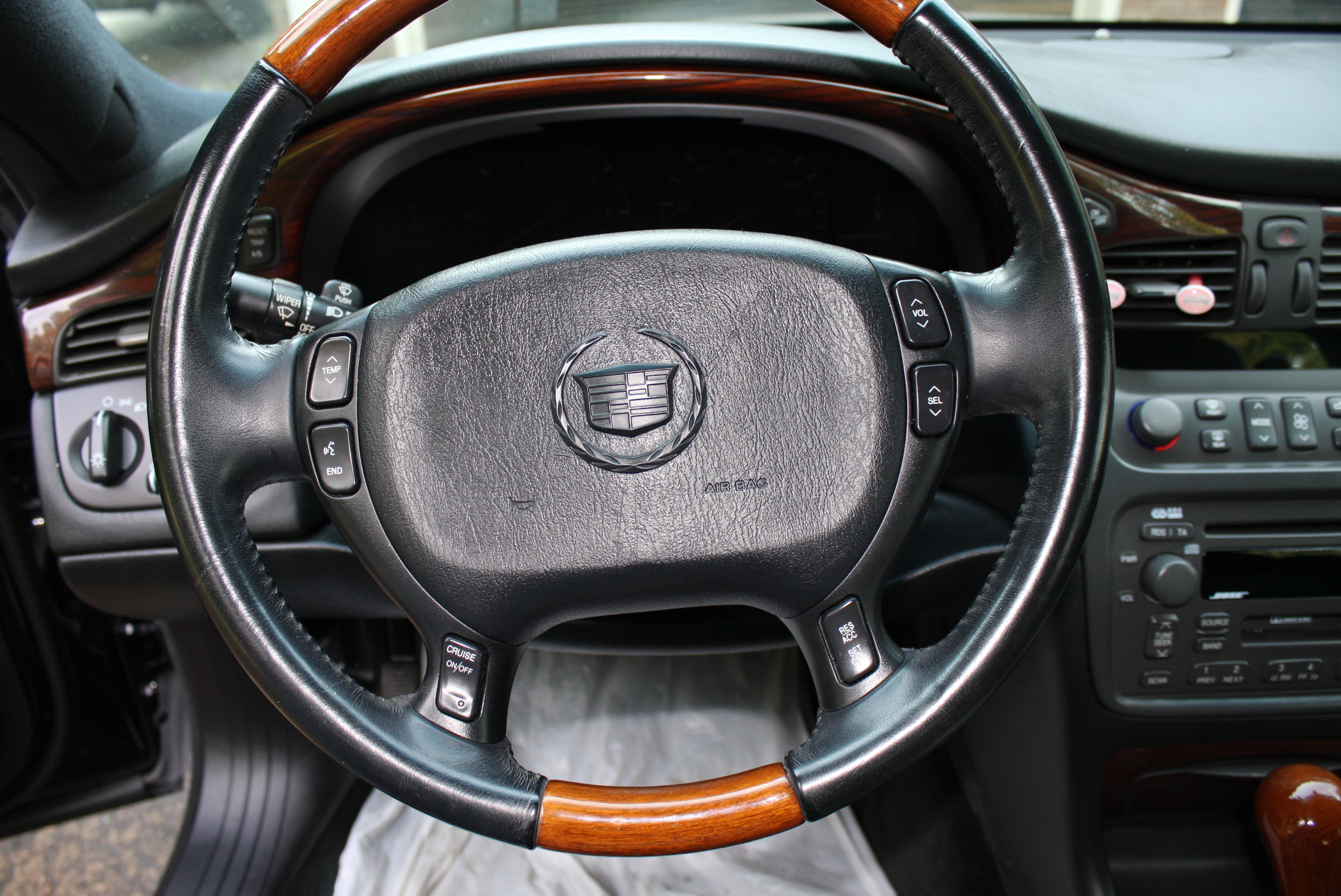 2003 Black Cadillac Deville DTS Sedan