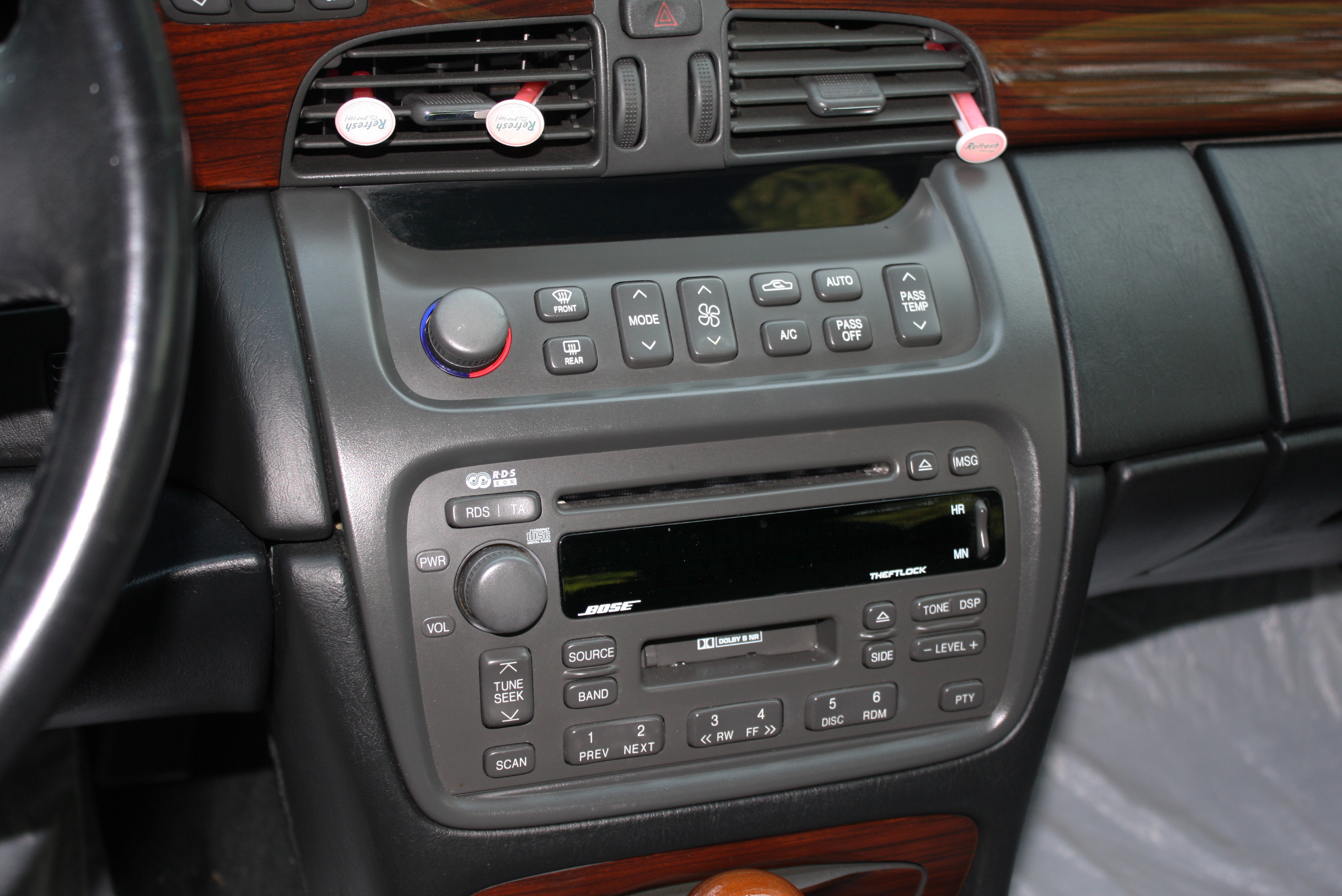 2003 Black Cadillac Deville DTS Sedan