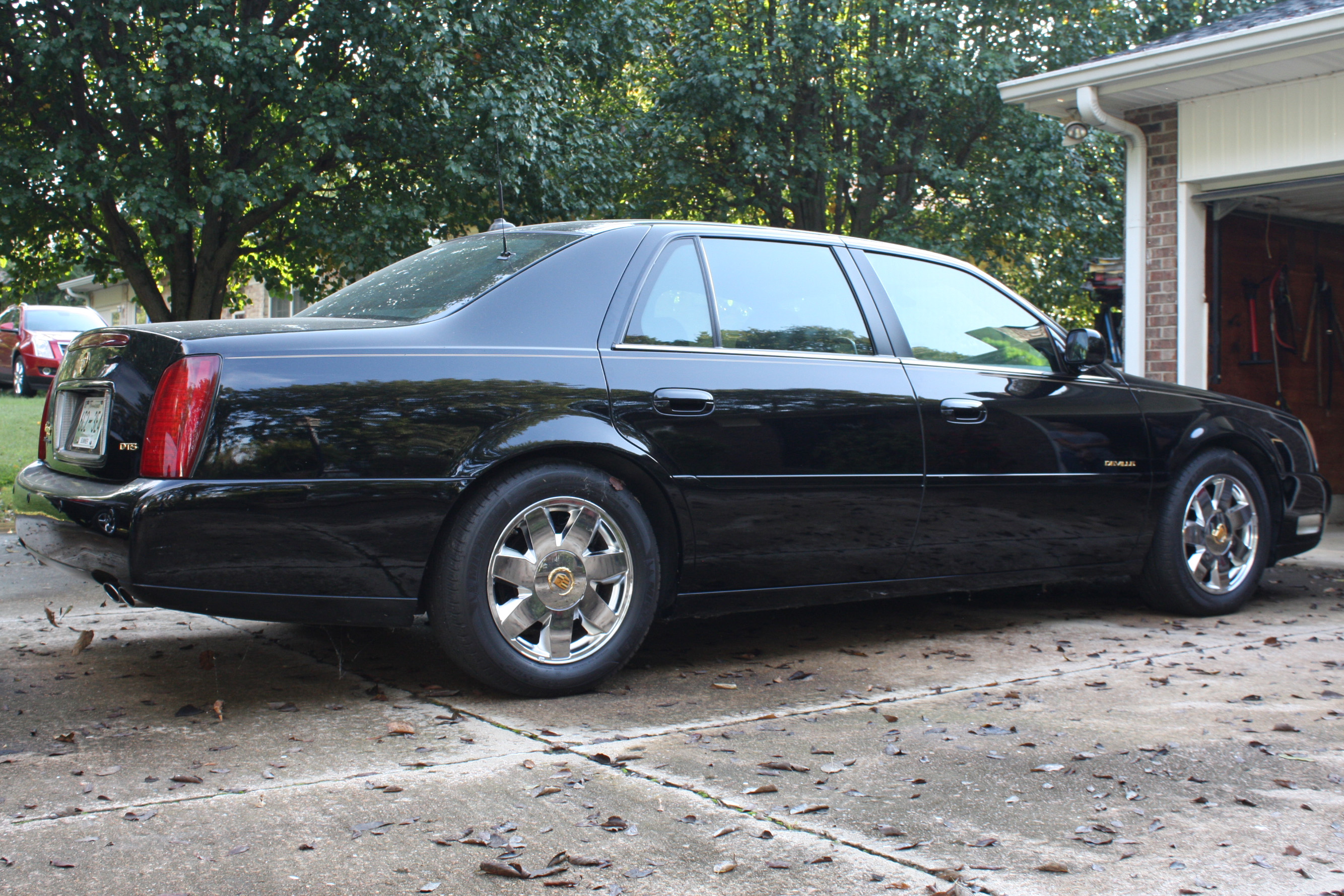 2003 Black Cadillac Deville DTS Sedan