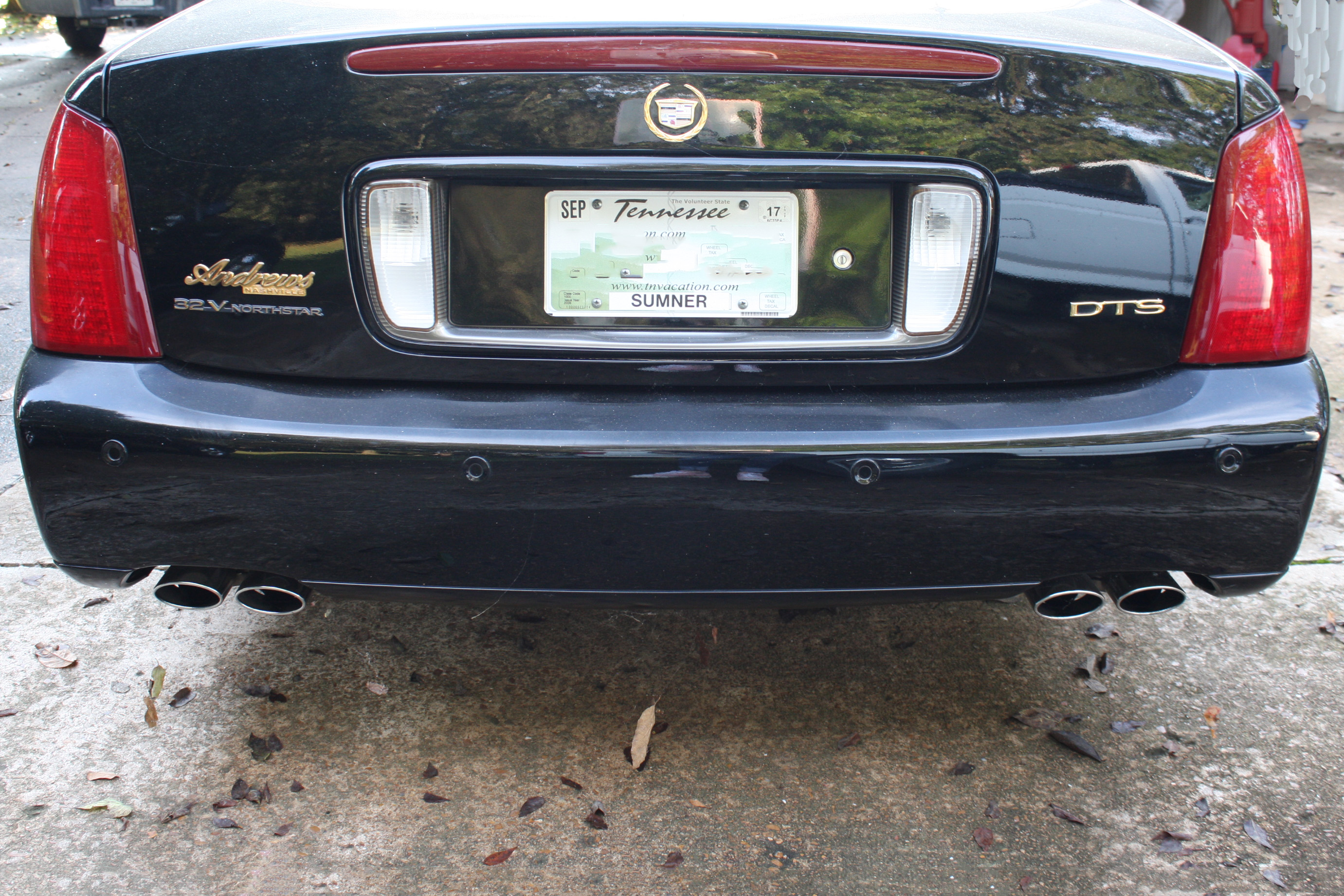 2003 Black Cadillac Deville DTS Sedan