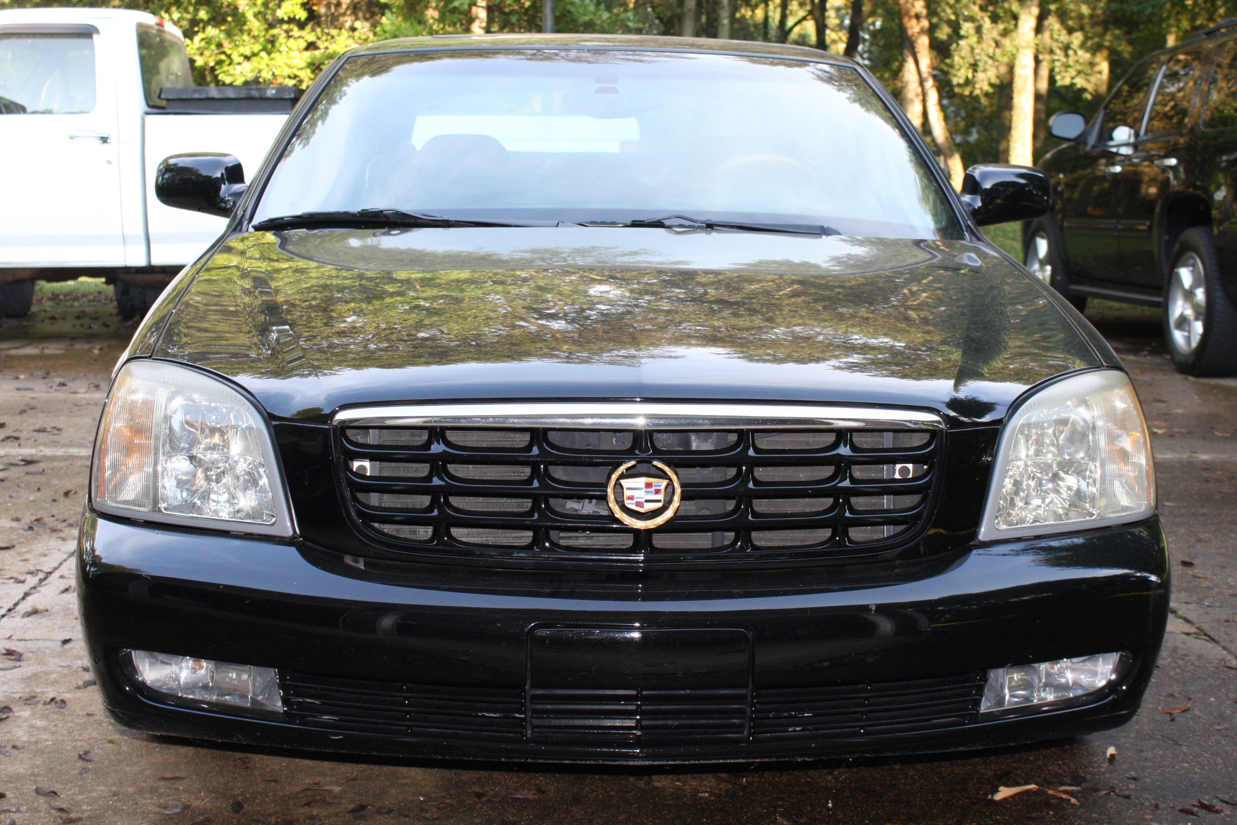 2003 Black Cadillac Deville DTS Sedan
