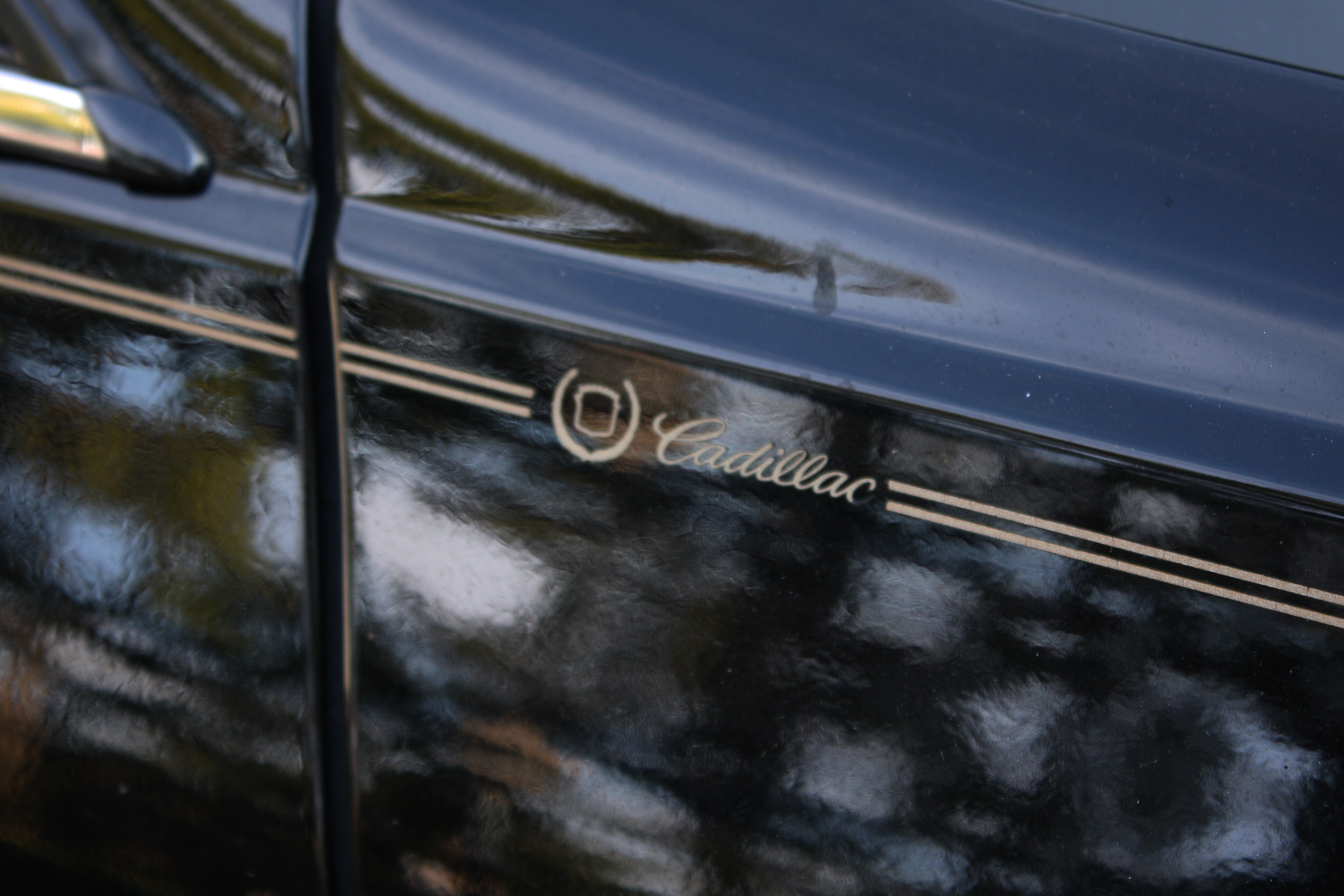 2003 Black Cadillac Deville DTS Sedan