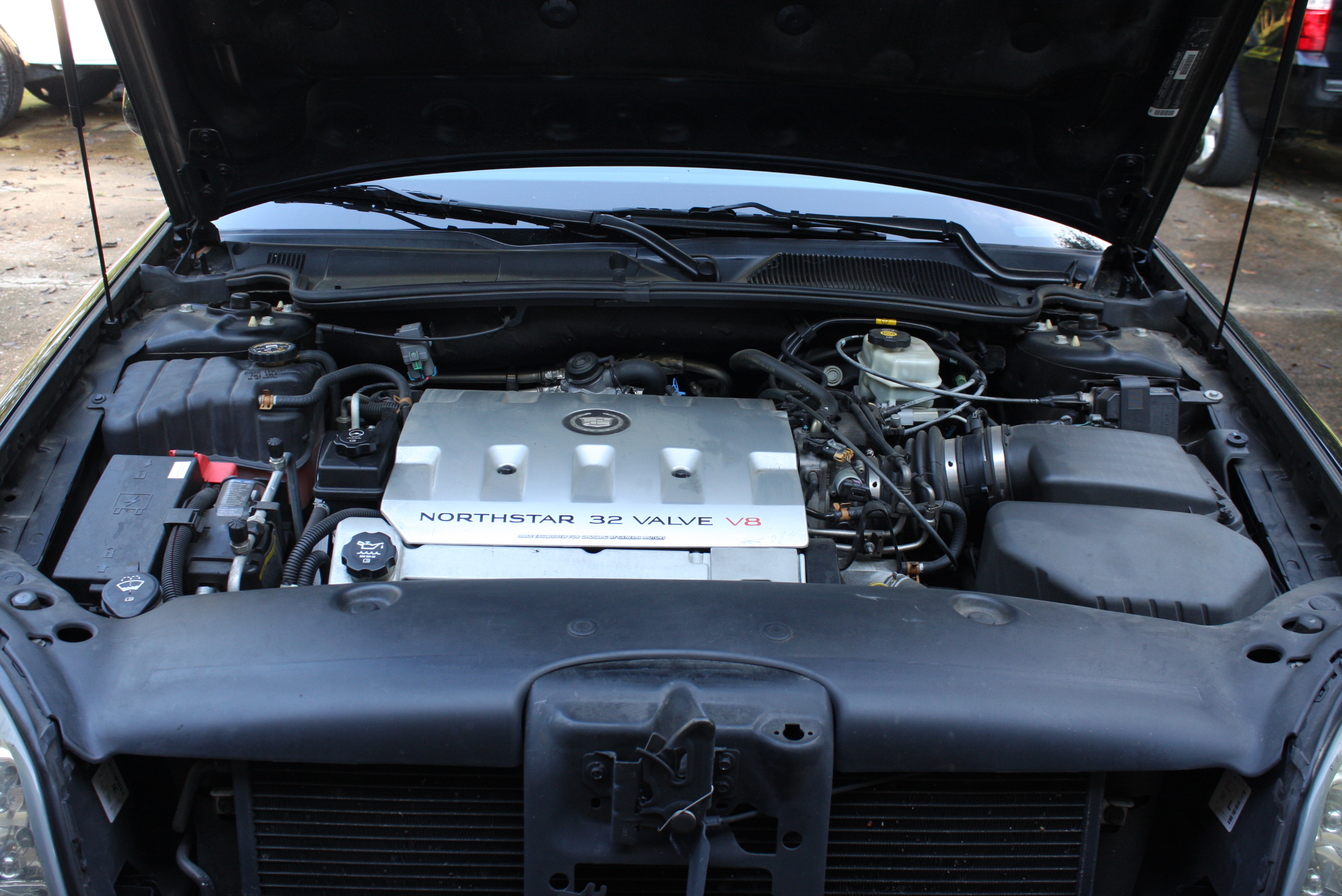 2003 Black Cadillac Deville DTS Sedan