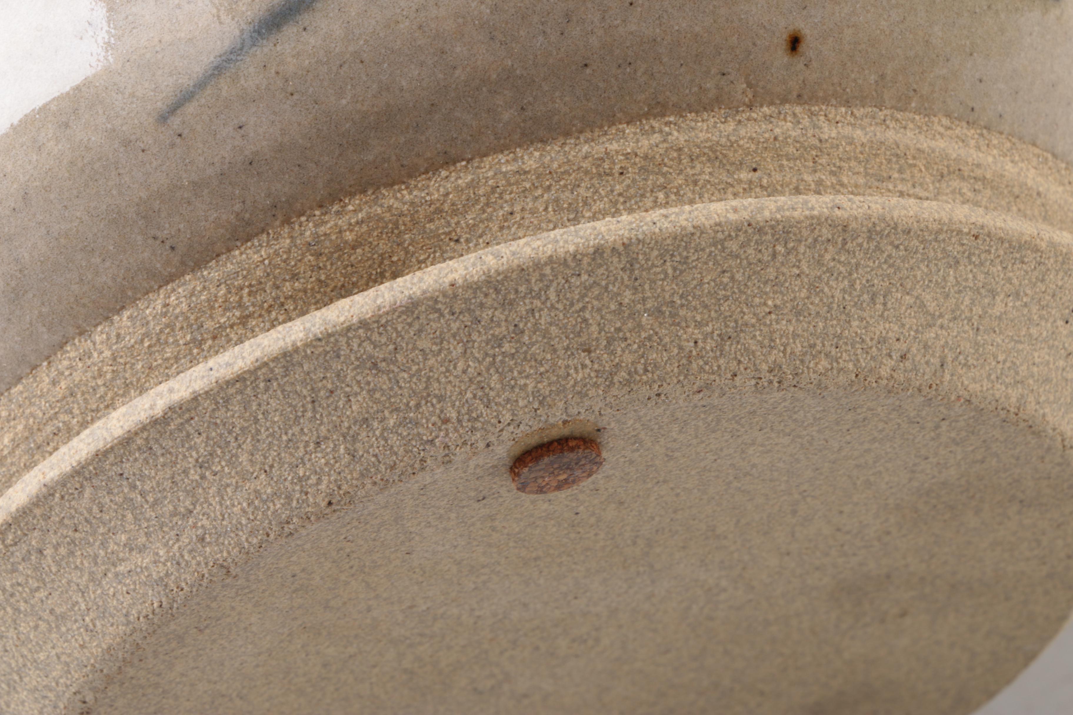 Pair of Hand Thrown Stoneware Planters