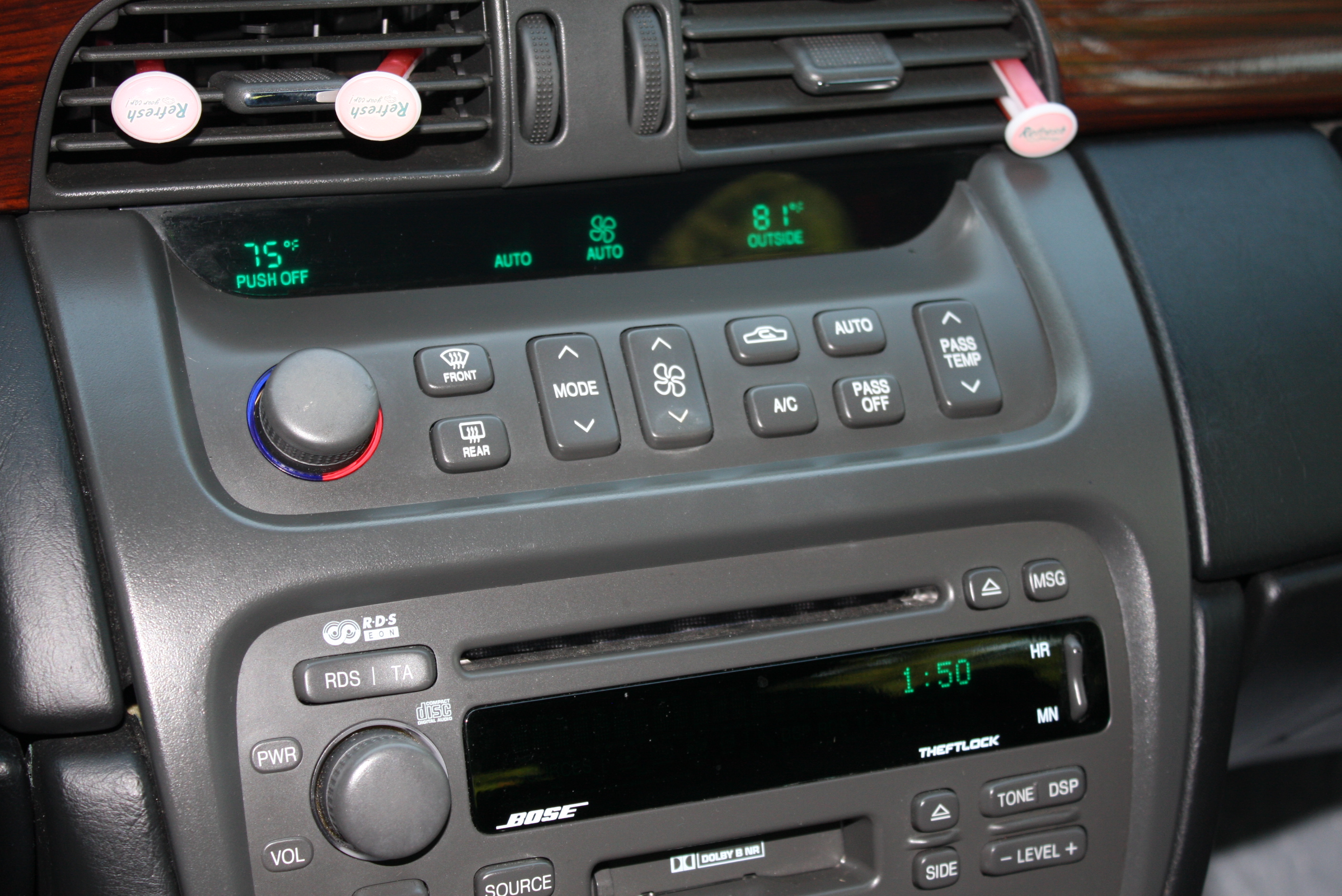 2003 Black Cadillac Deville DTS Sedan