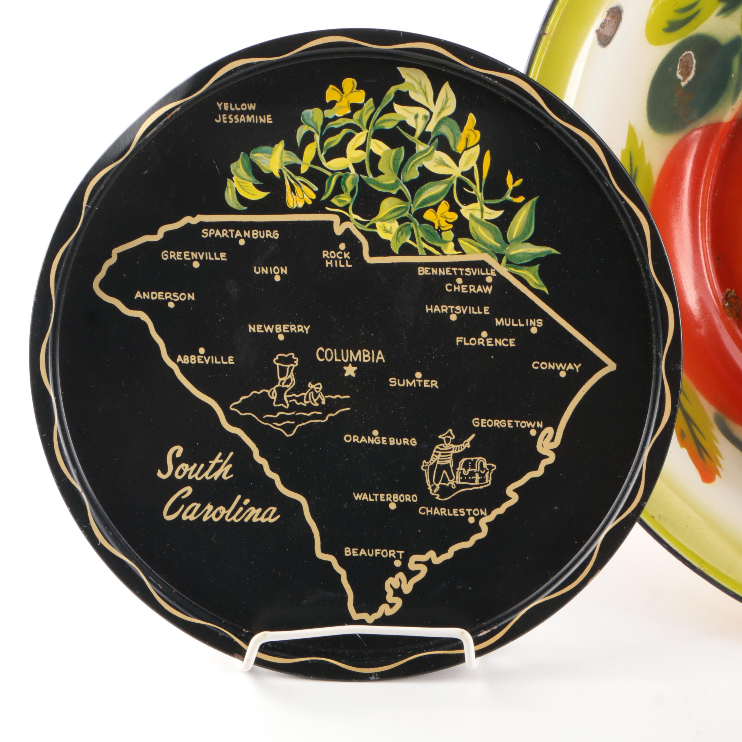China Dishes with April Cornel and State Plates