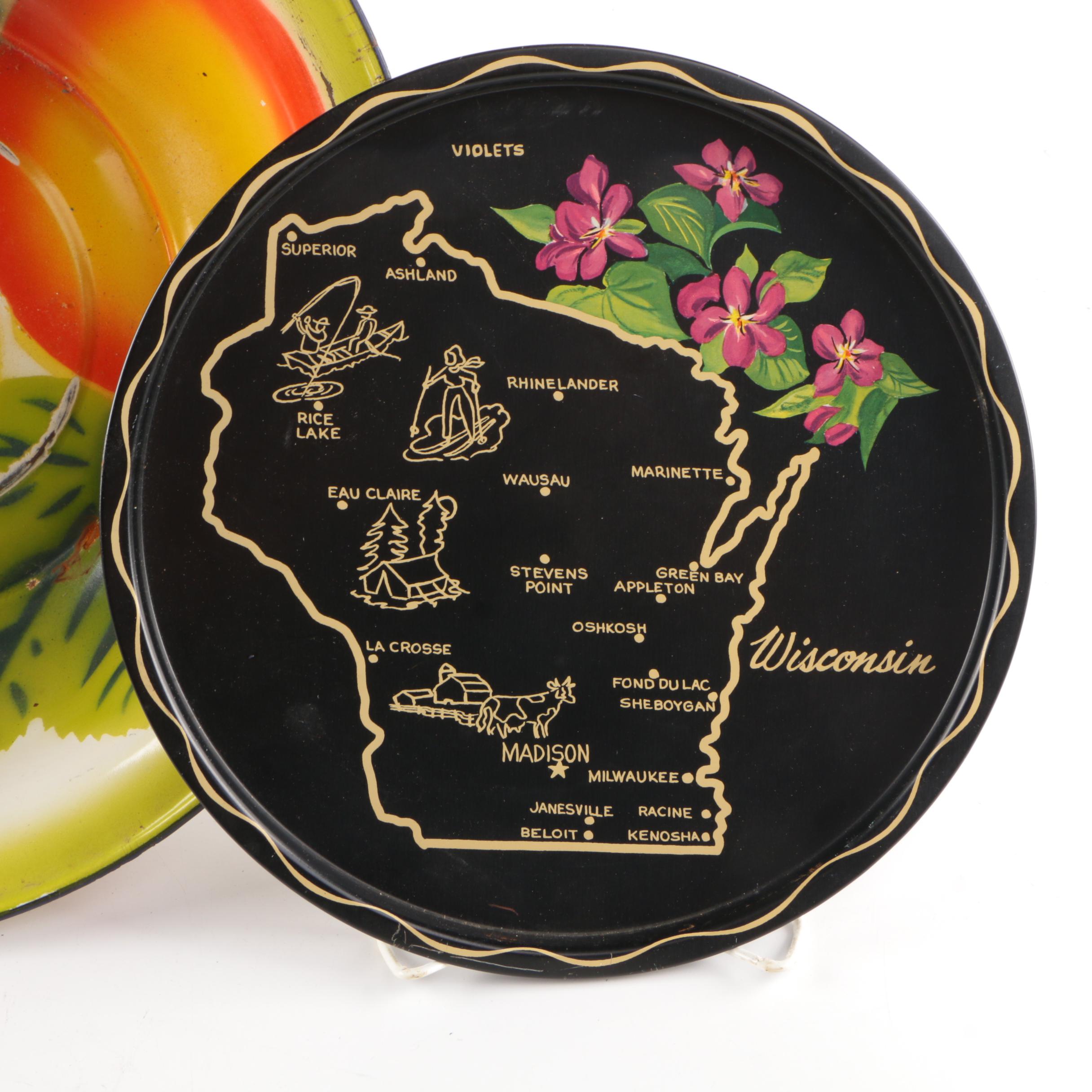 China Dishes with April Cornel and State Plates